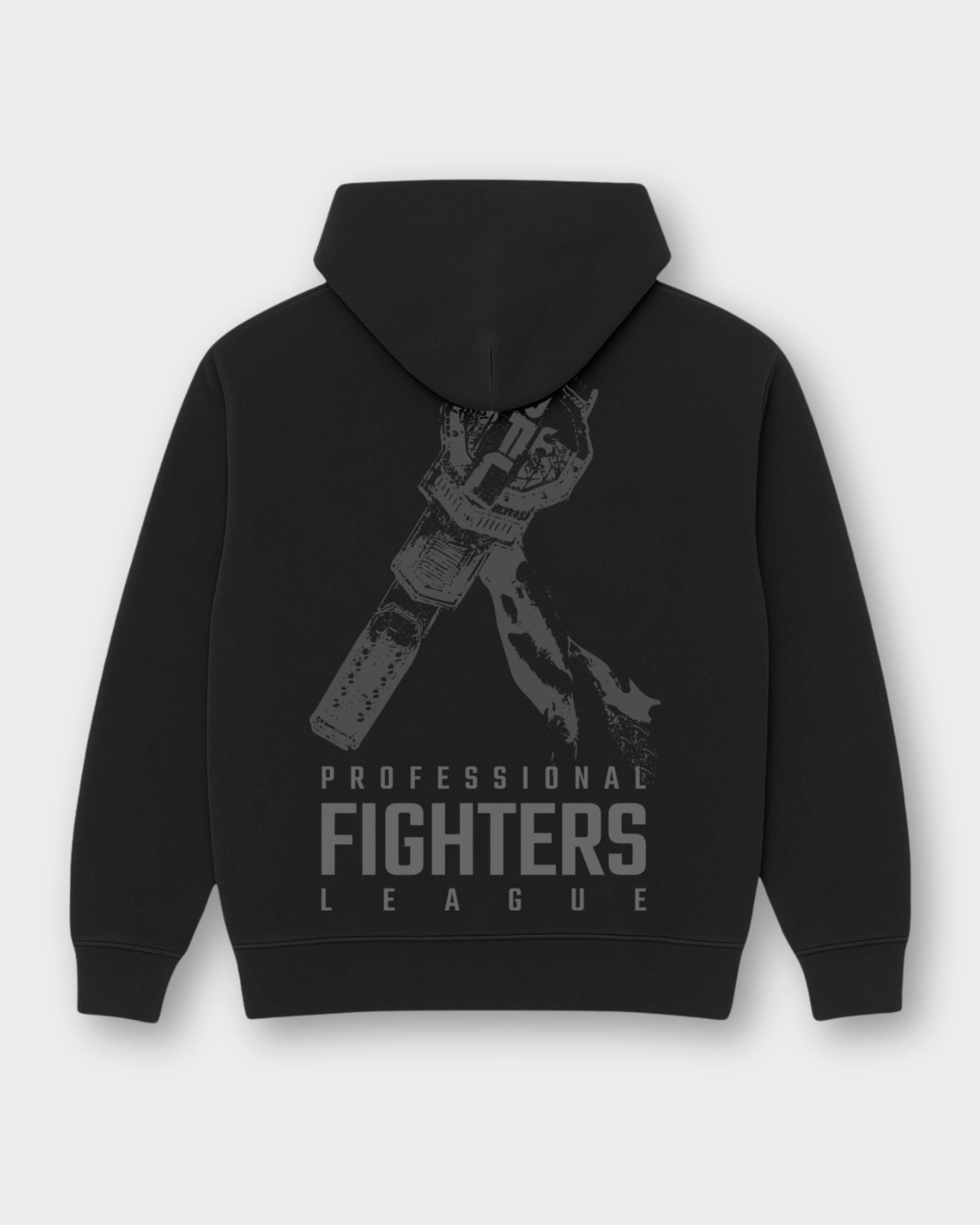Champions PFL Belt - Oversized Hoodie - Black - Premium Range