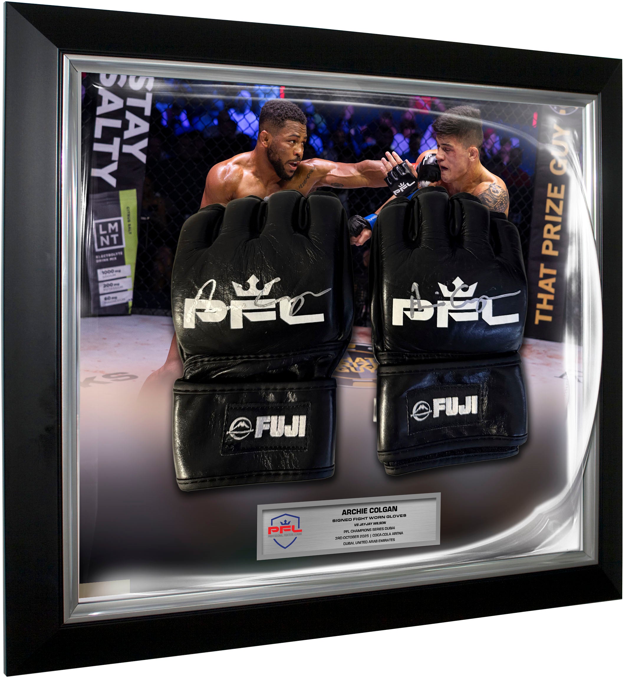 Archie Colgan Signed Fight Worn Gloves - CS