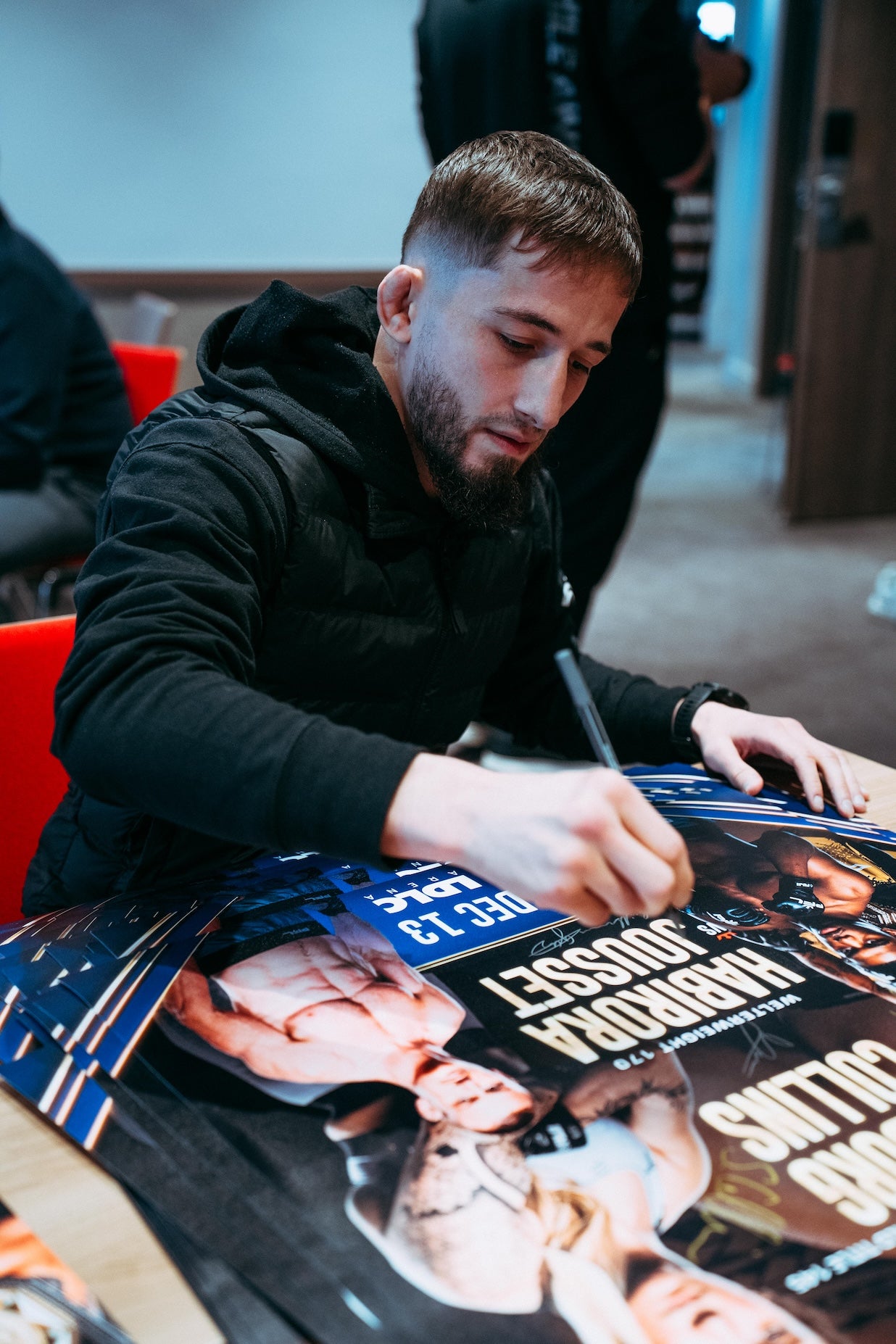 PFL LYON Signed Event Poster 2025