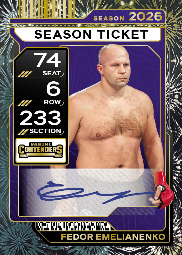 Panini PFL Contenders 2026 Blaster Box