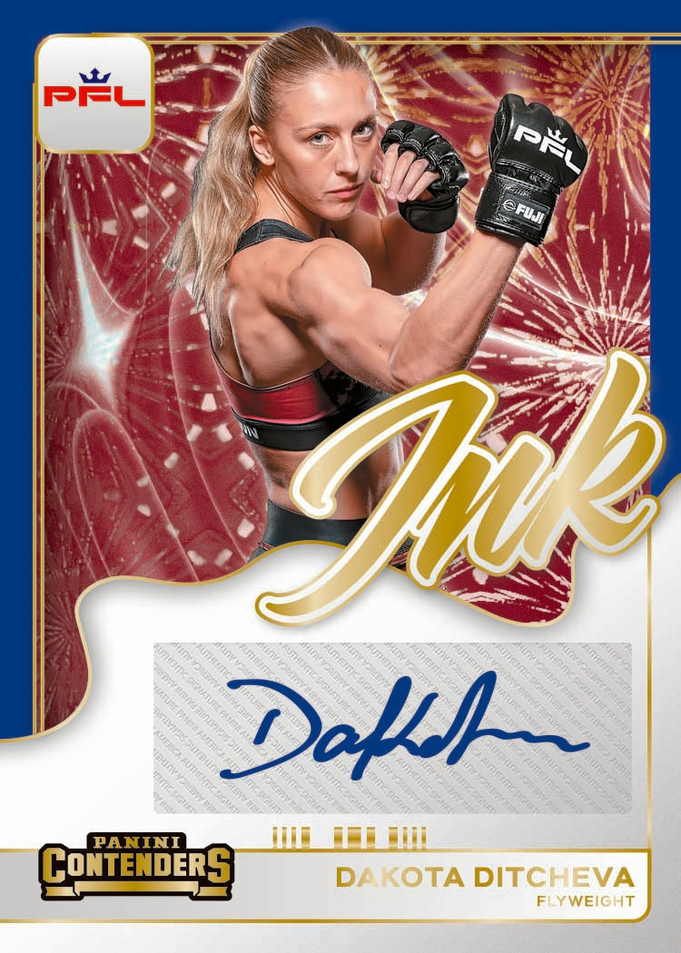 COMING SOON 2026 Panini Contenders PFL Trading Card Box BLASTER