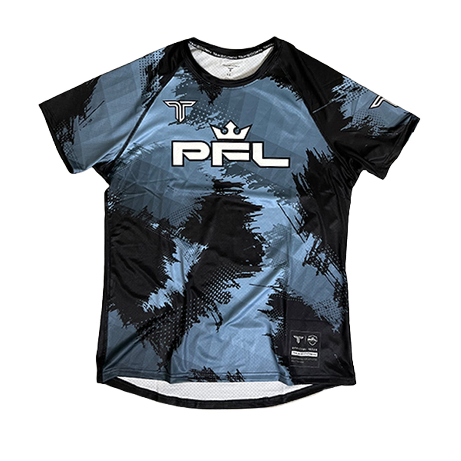 Kaos Camo Walkout Top - Slate Blue