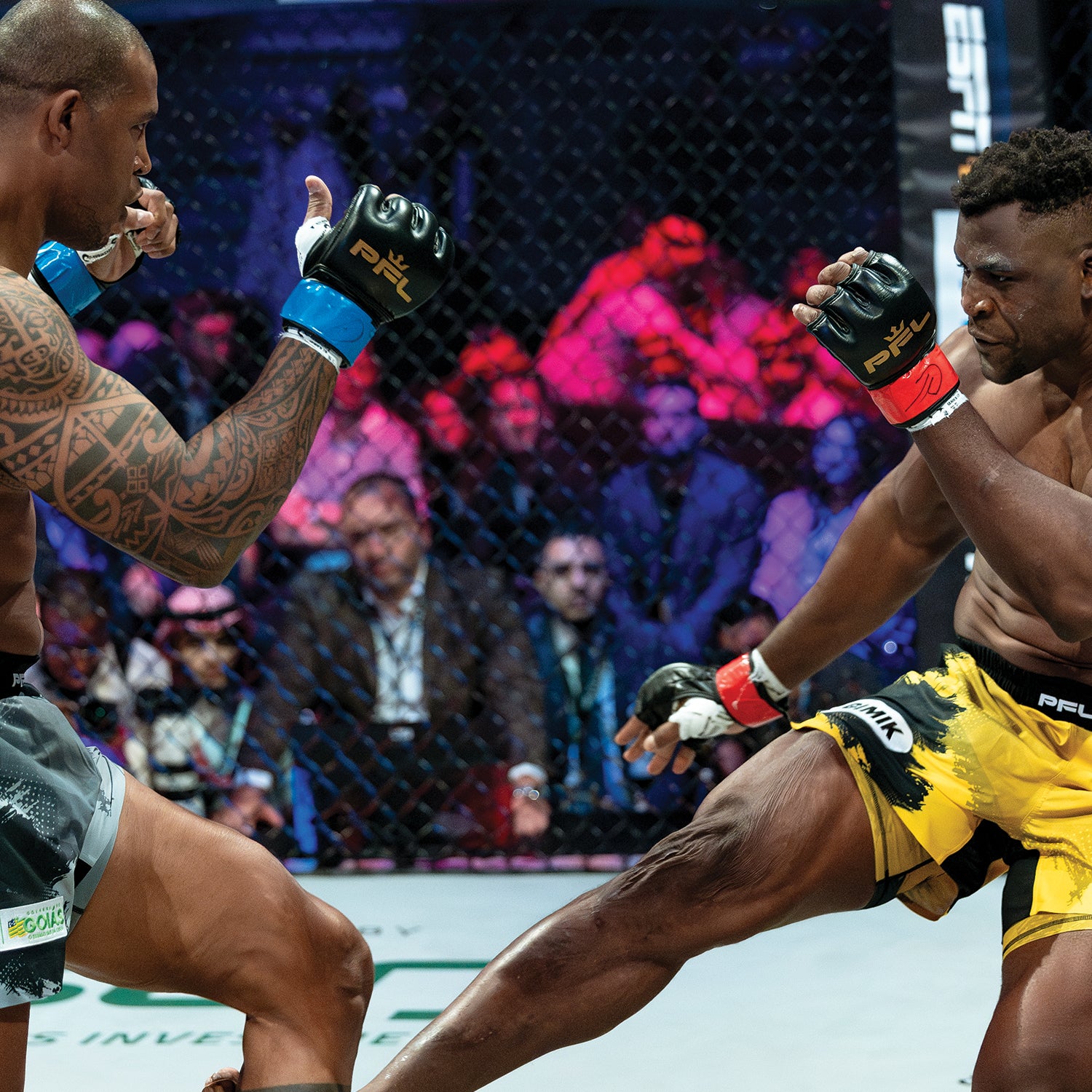 PFL MMA Gloves Black