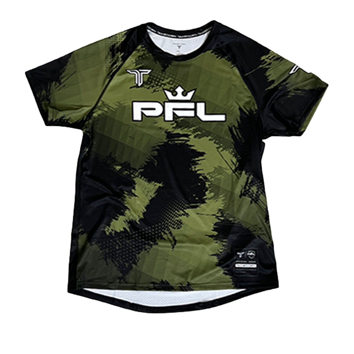 Kaos Camo Walkout Top - Military Green
