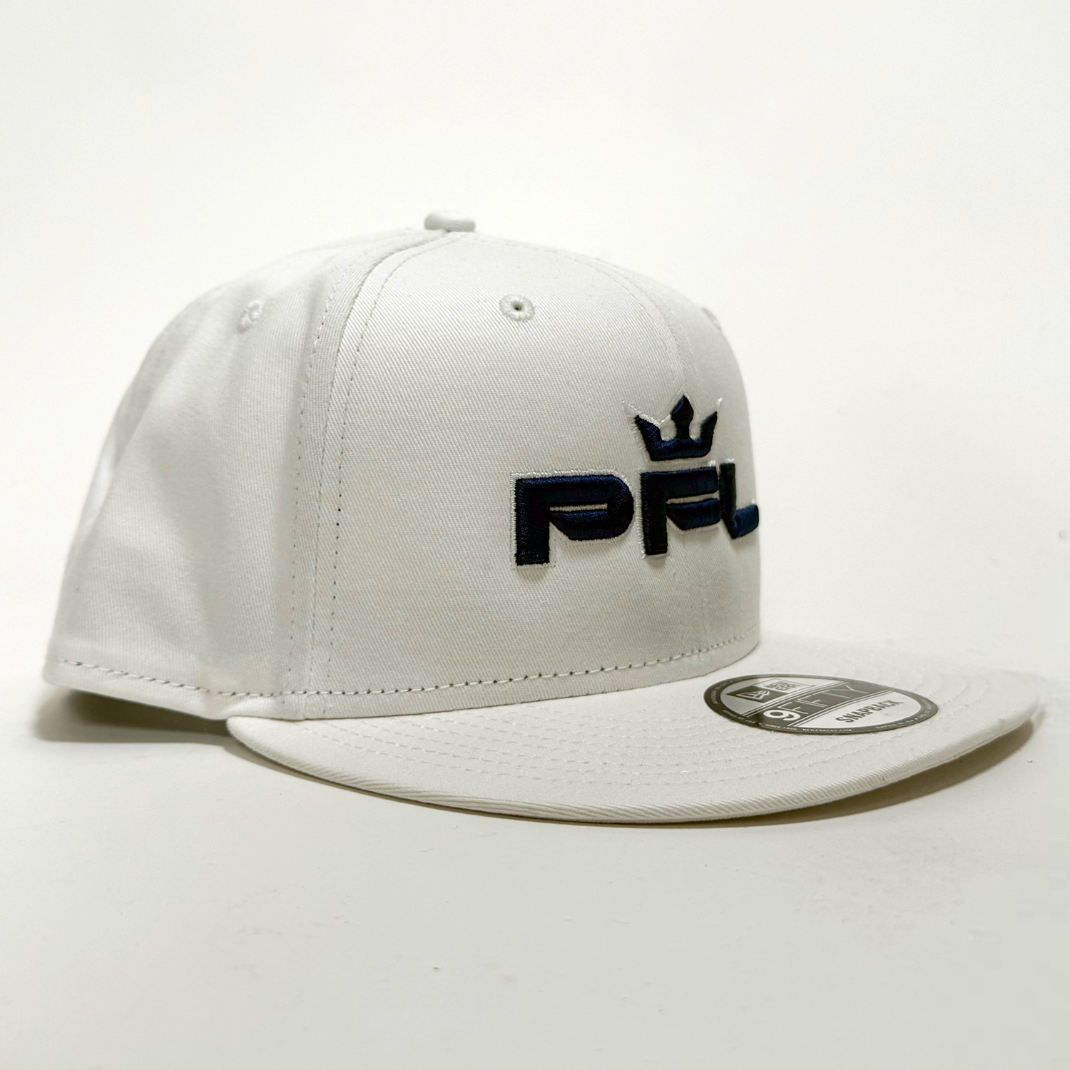 White Takedown New Era Snapback - Navy Logo