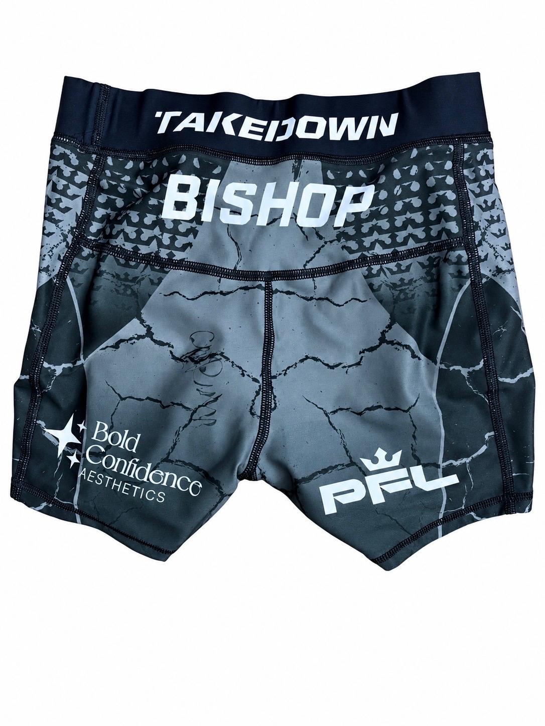 Jena Bishop Signed Fight Worn Shorts Chicago 2 2026