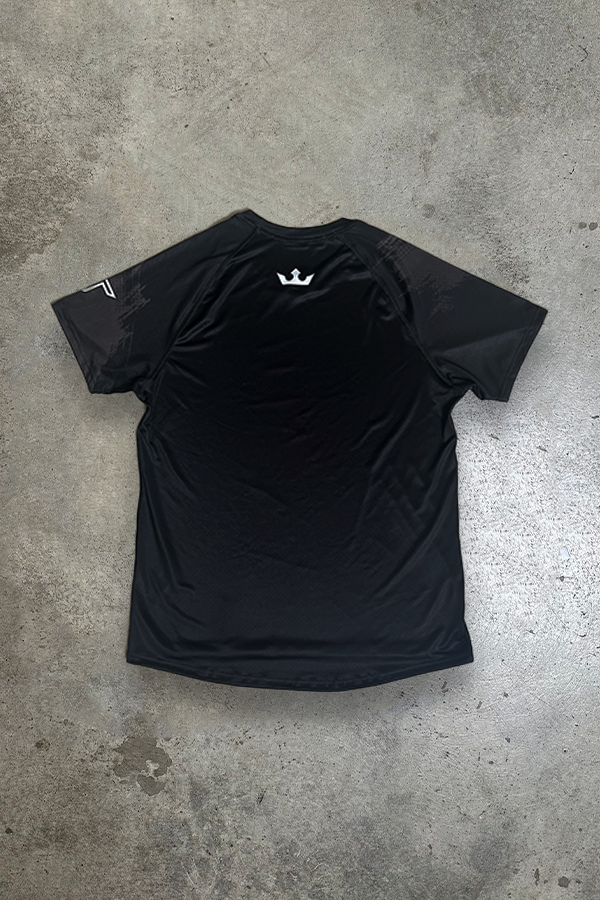 Kaos Camo Walkout Top - Black