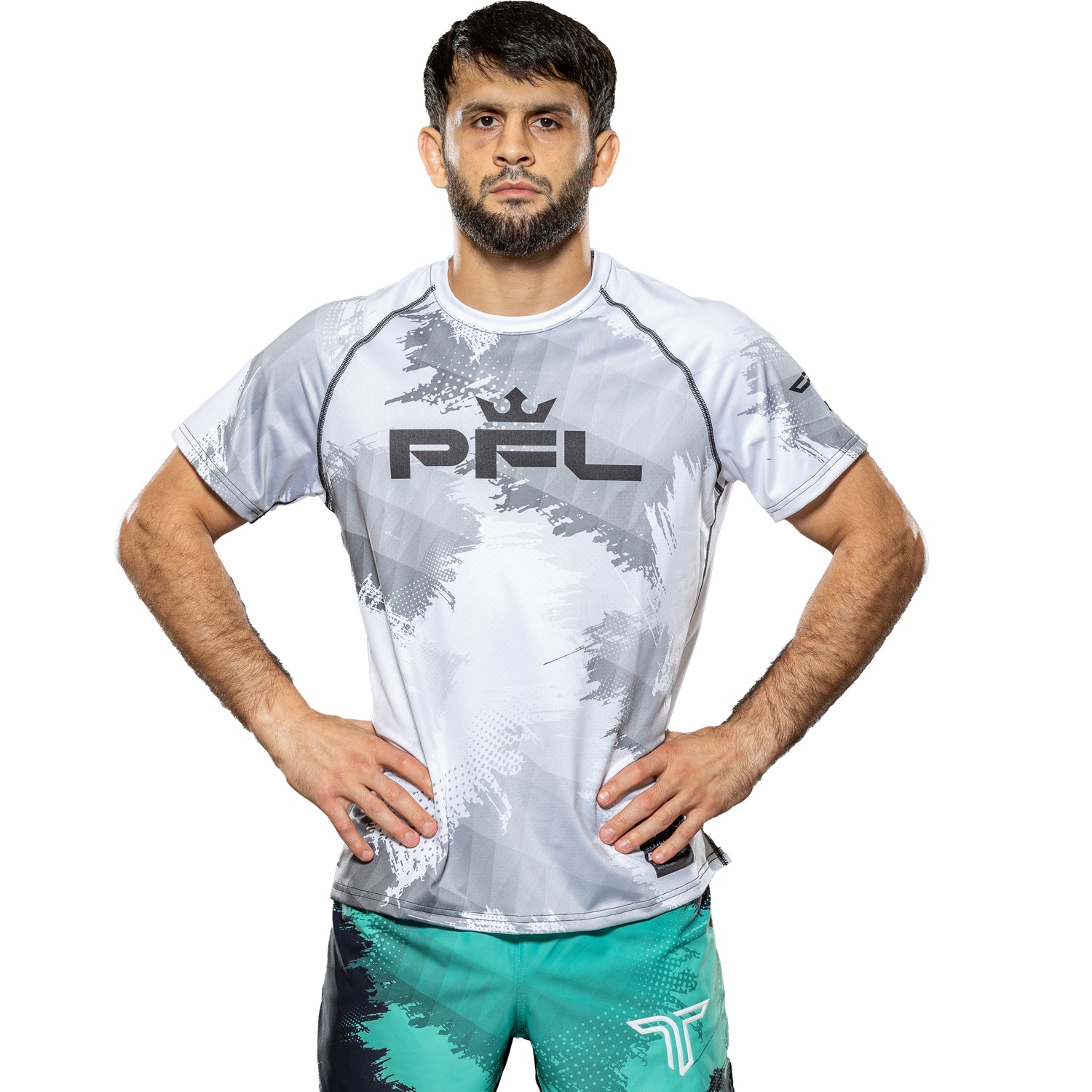 Kaos Camo Walkout Top - White