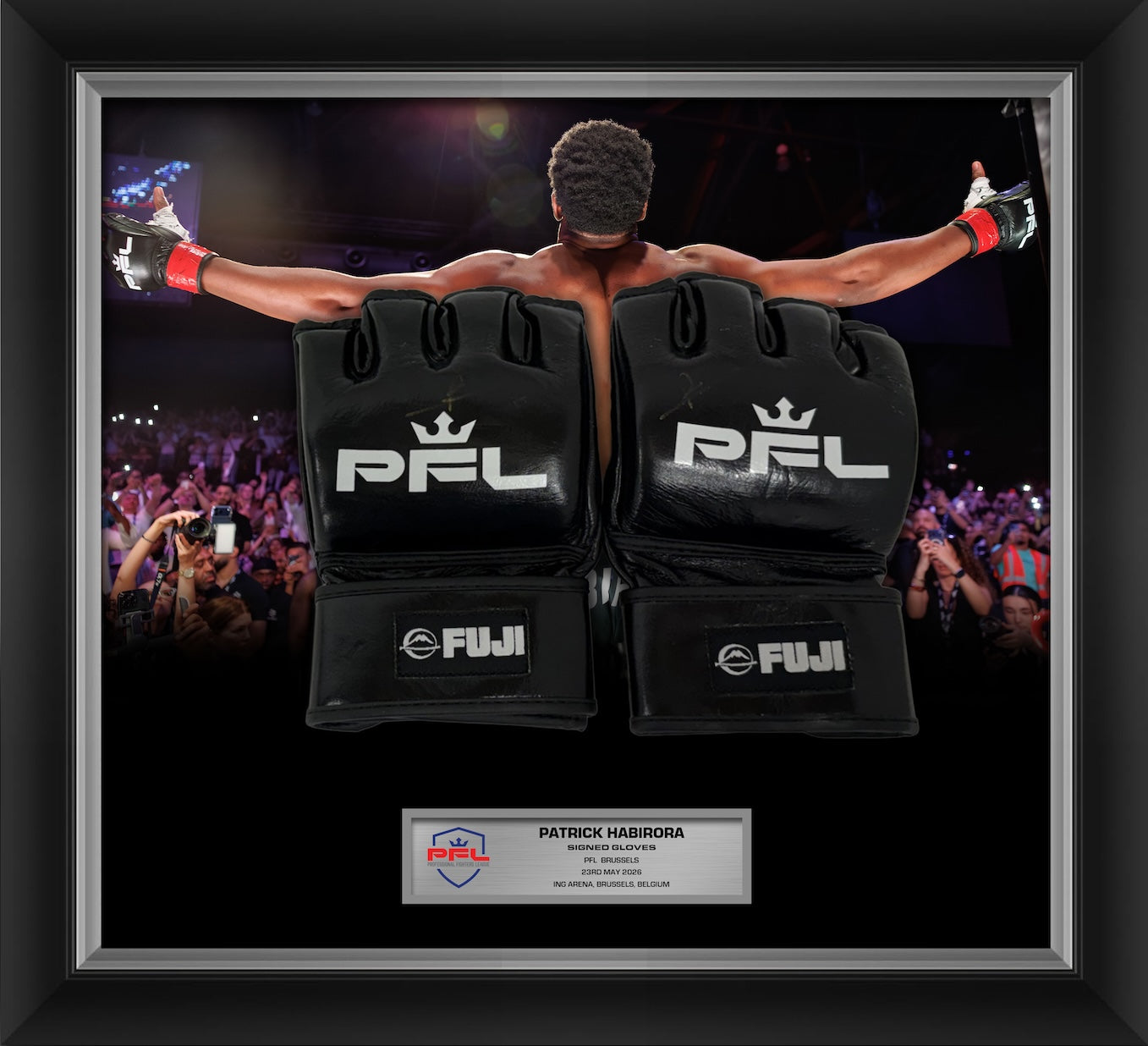 Patrick Habirora Signed Gloves 2026