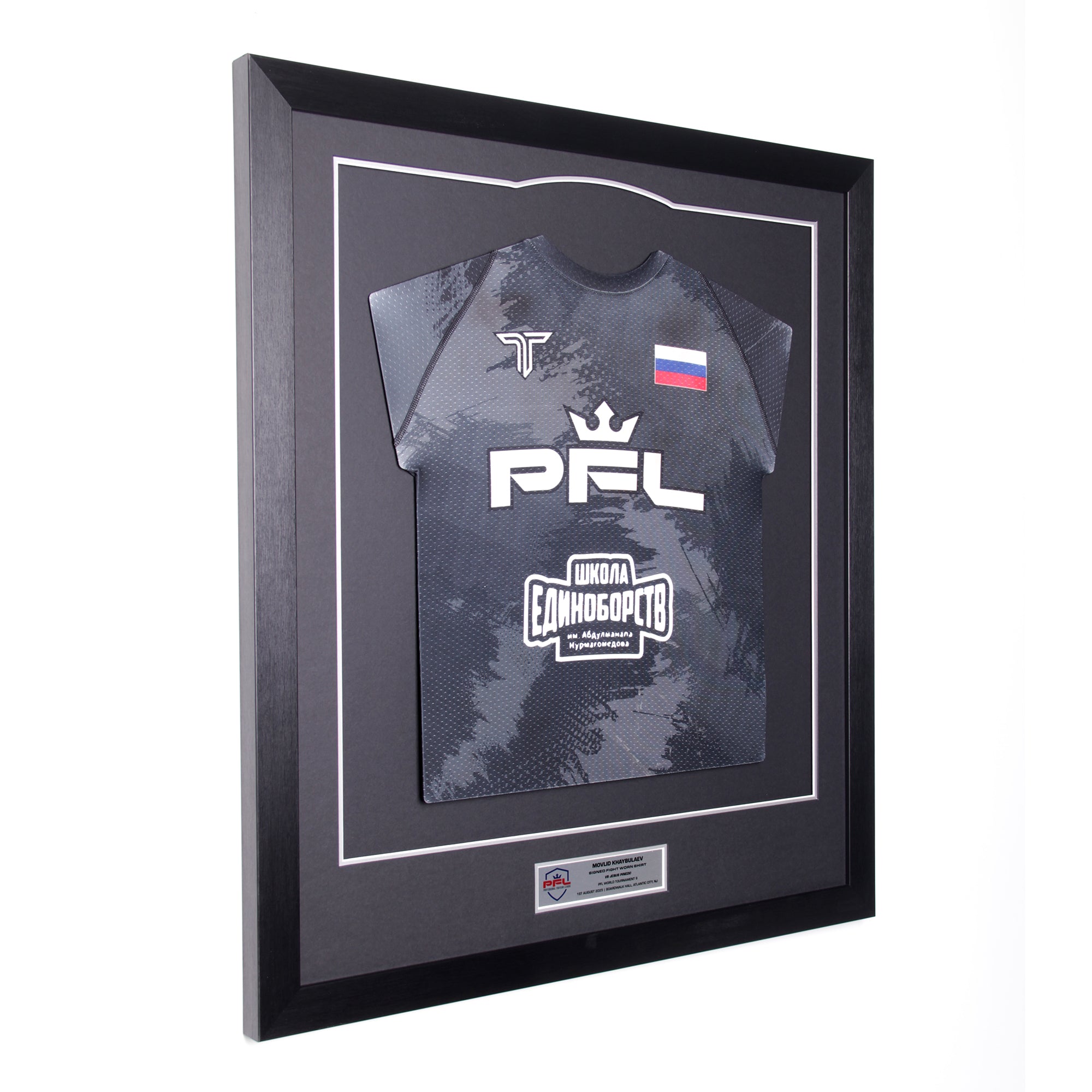 Movlid Khaybulaev Signed Fight Worn Shirt