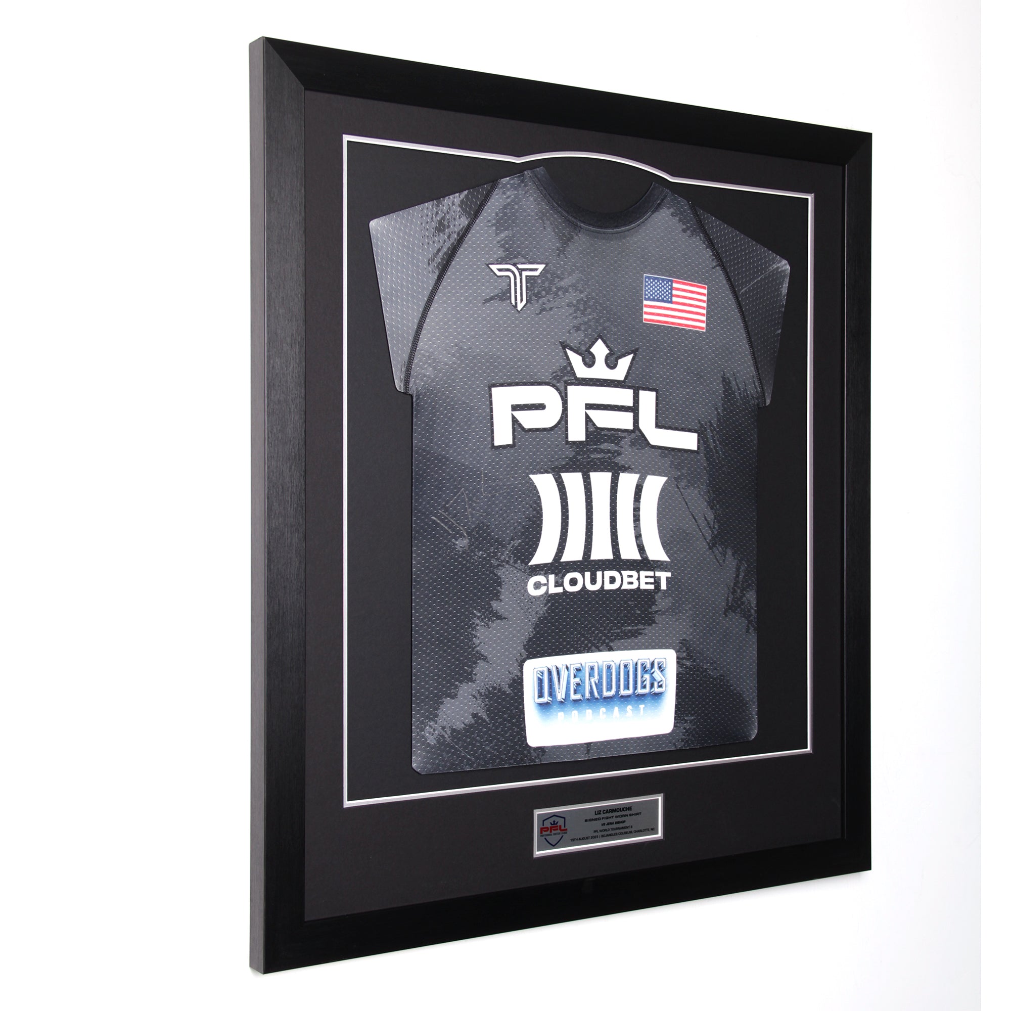 Liz Carmouche Signed Fight Worn Shirt