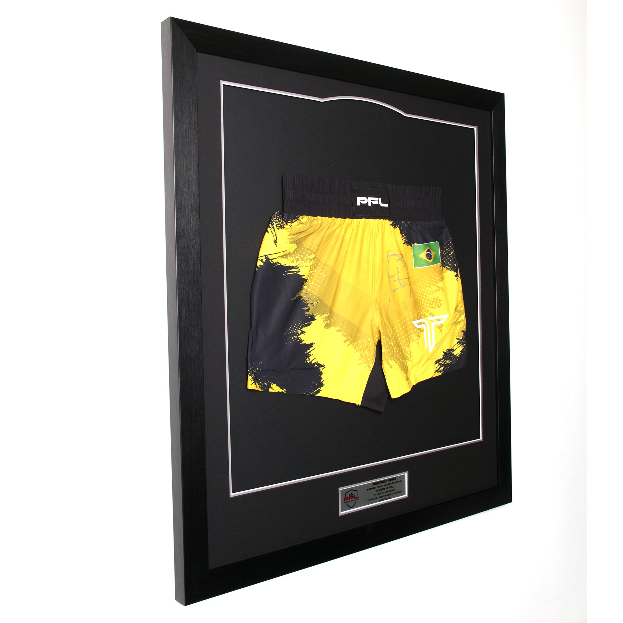 Marcirley Alves Signed Fight Worn Shorts