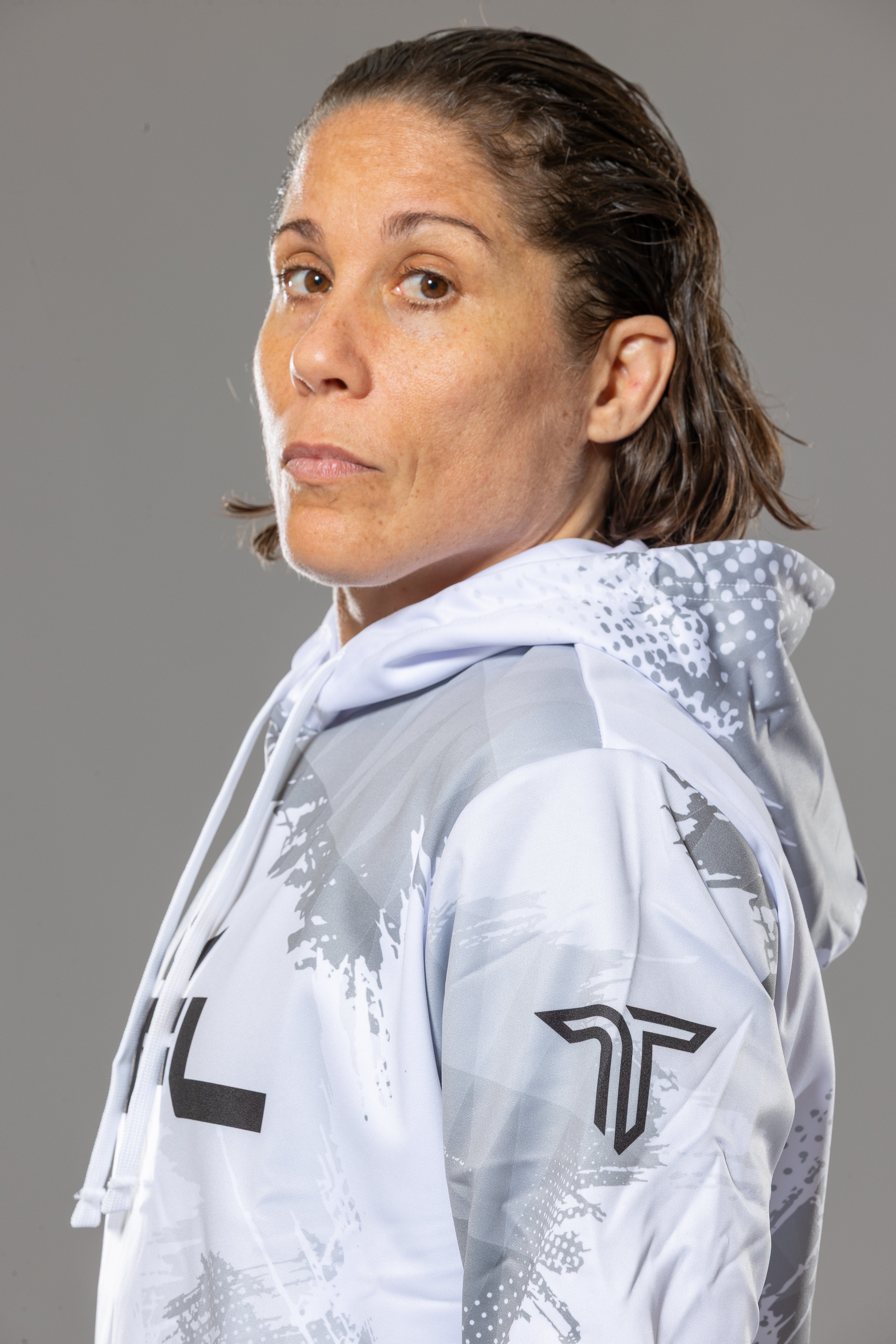 Kaos Camo Fighter Hoodie - White