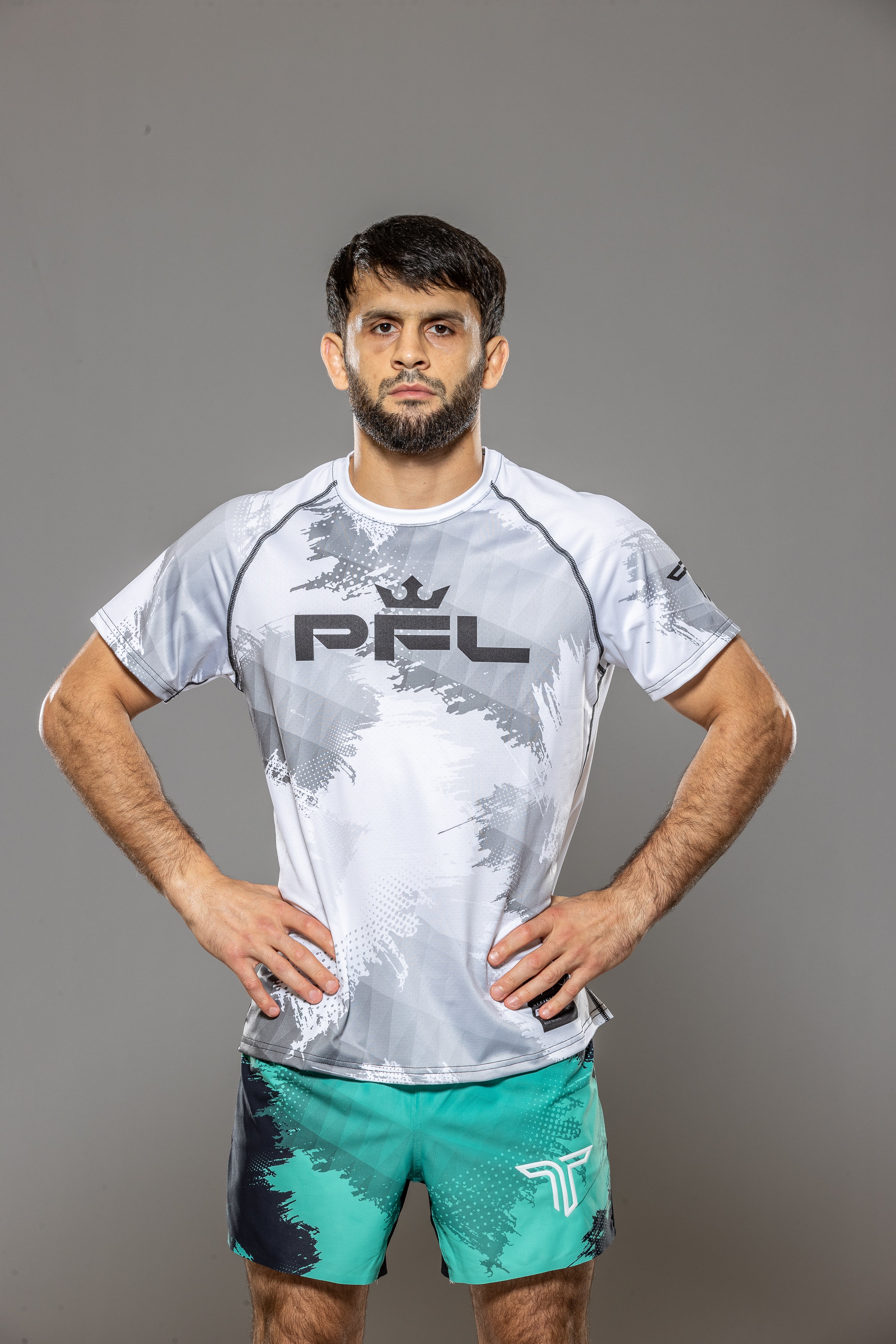 Kaos Camo Walkout Top - White