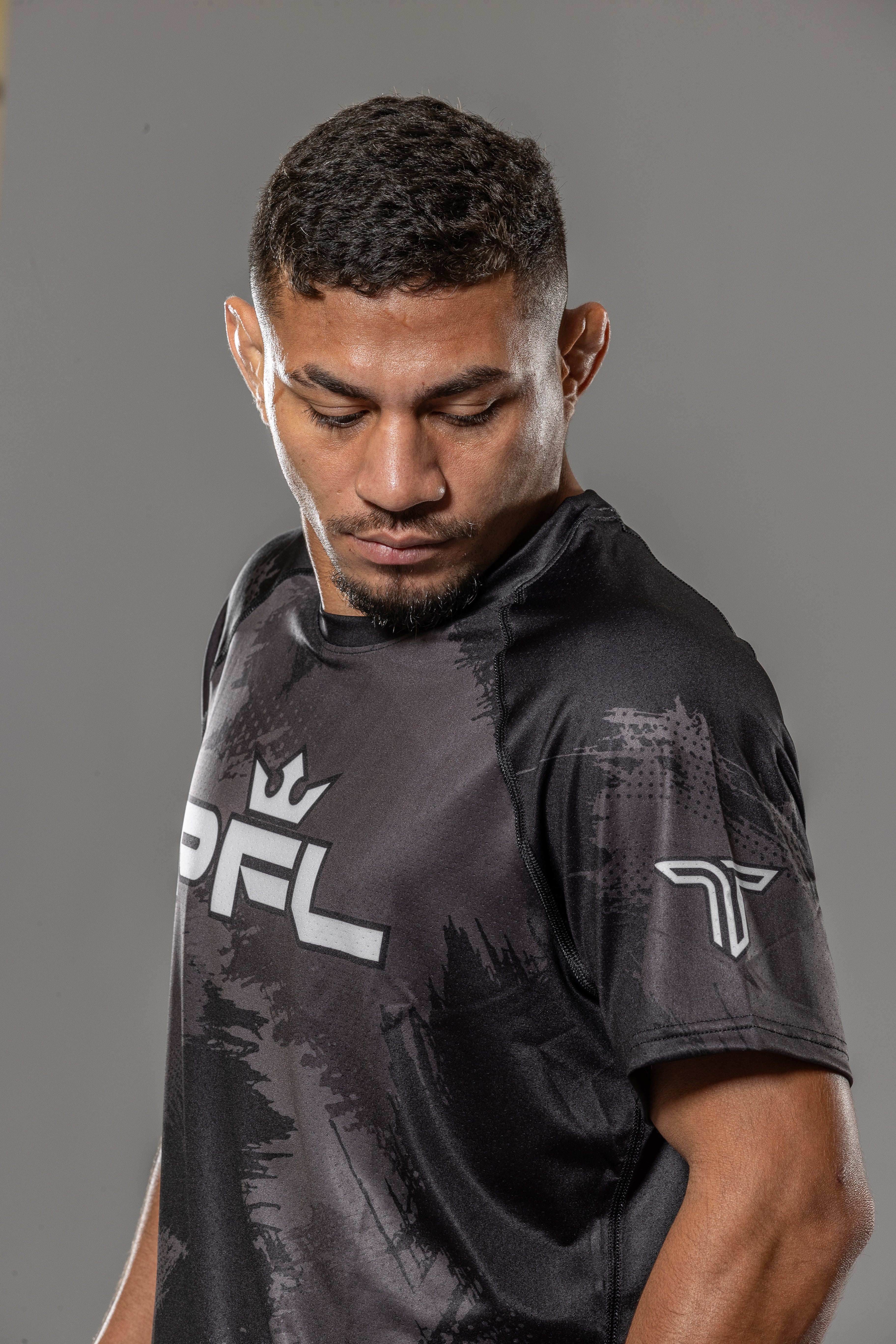 Kaos Camo Walkout Top - Black