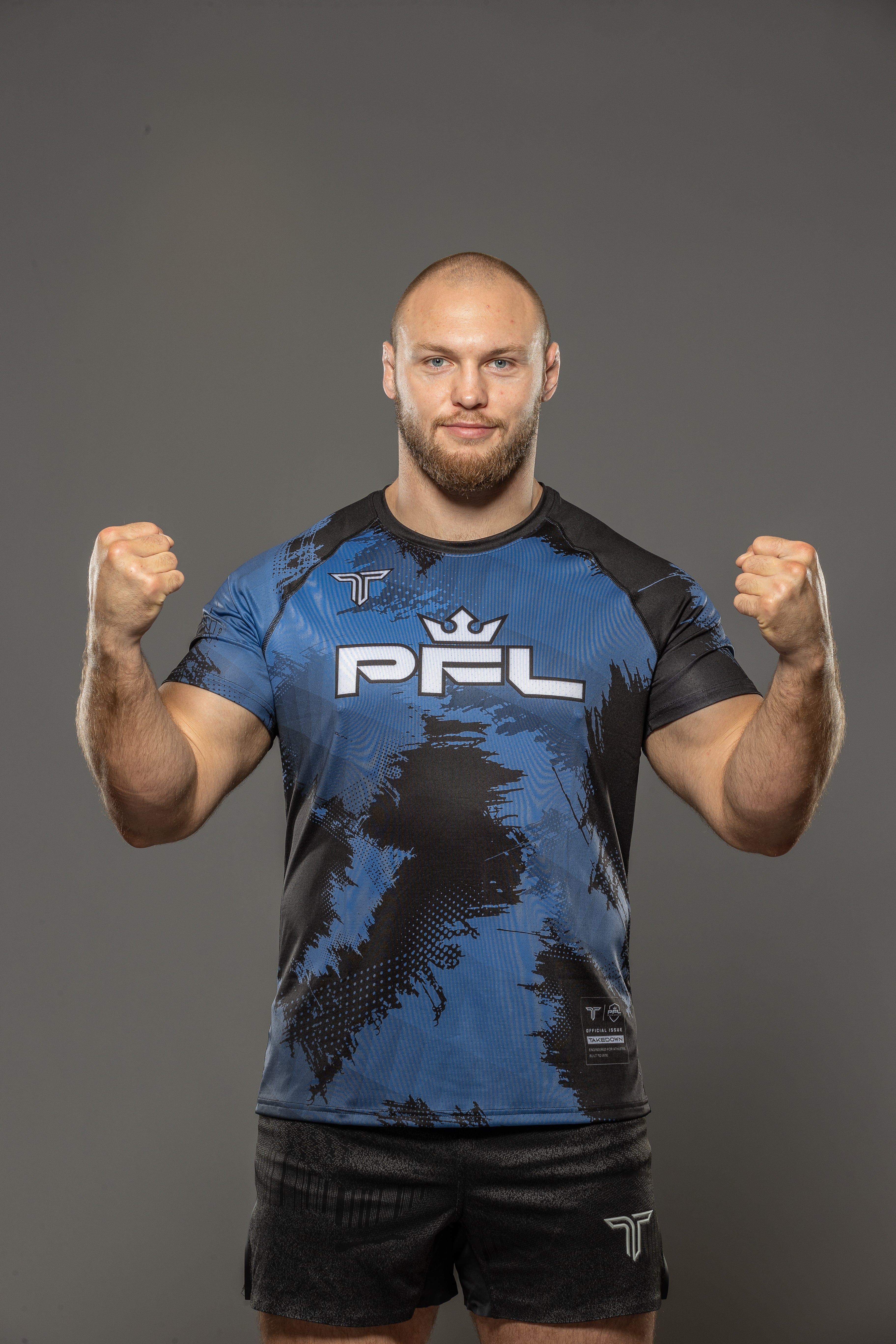 Kaos Camo Walkout Top - Slate Blue