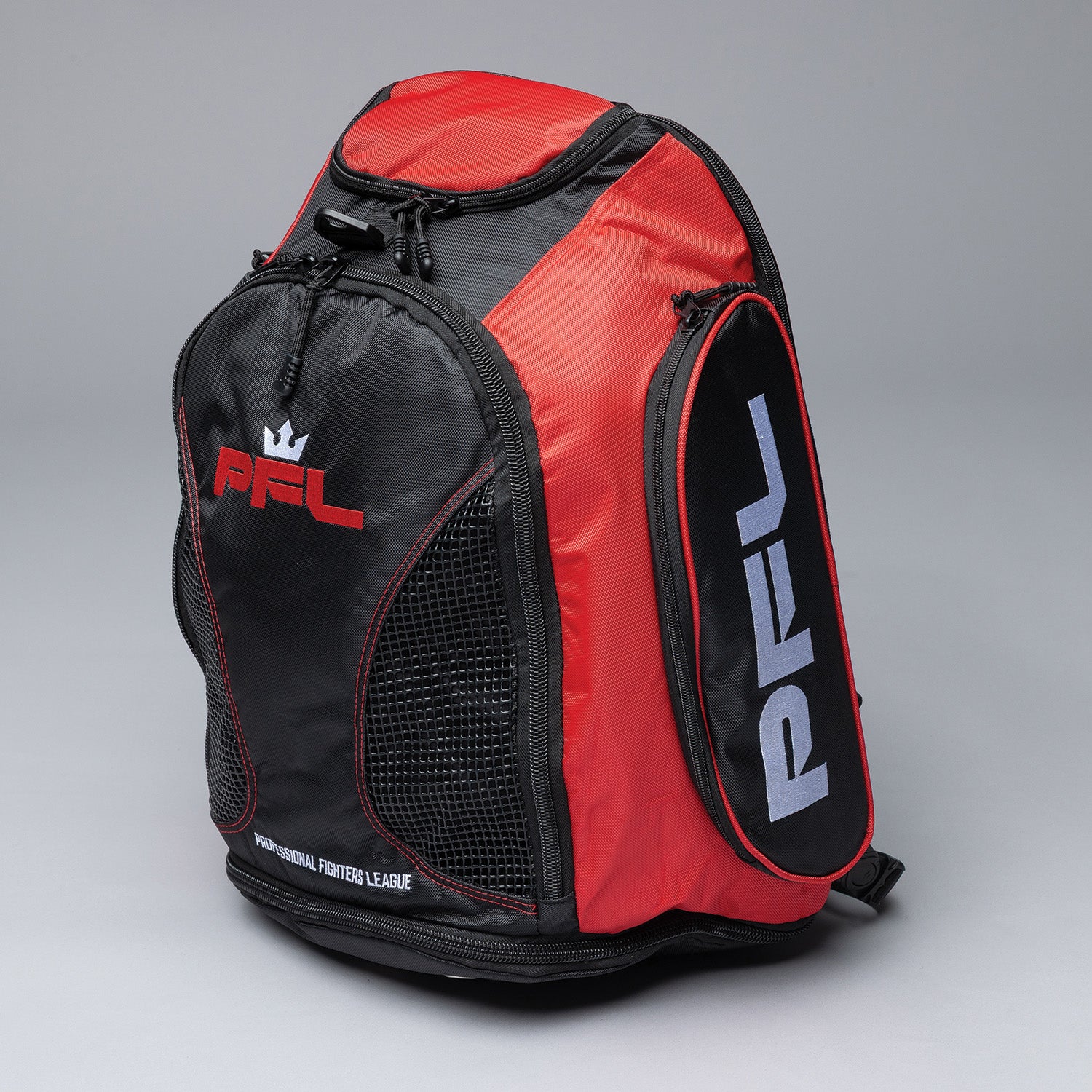 PFL Premium Gear Black Black / Red Backpack