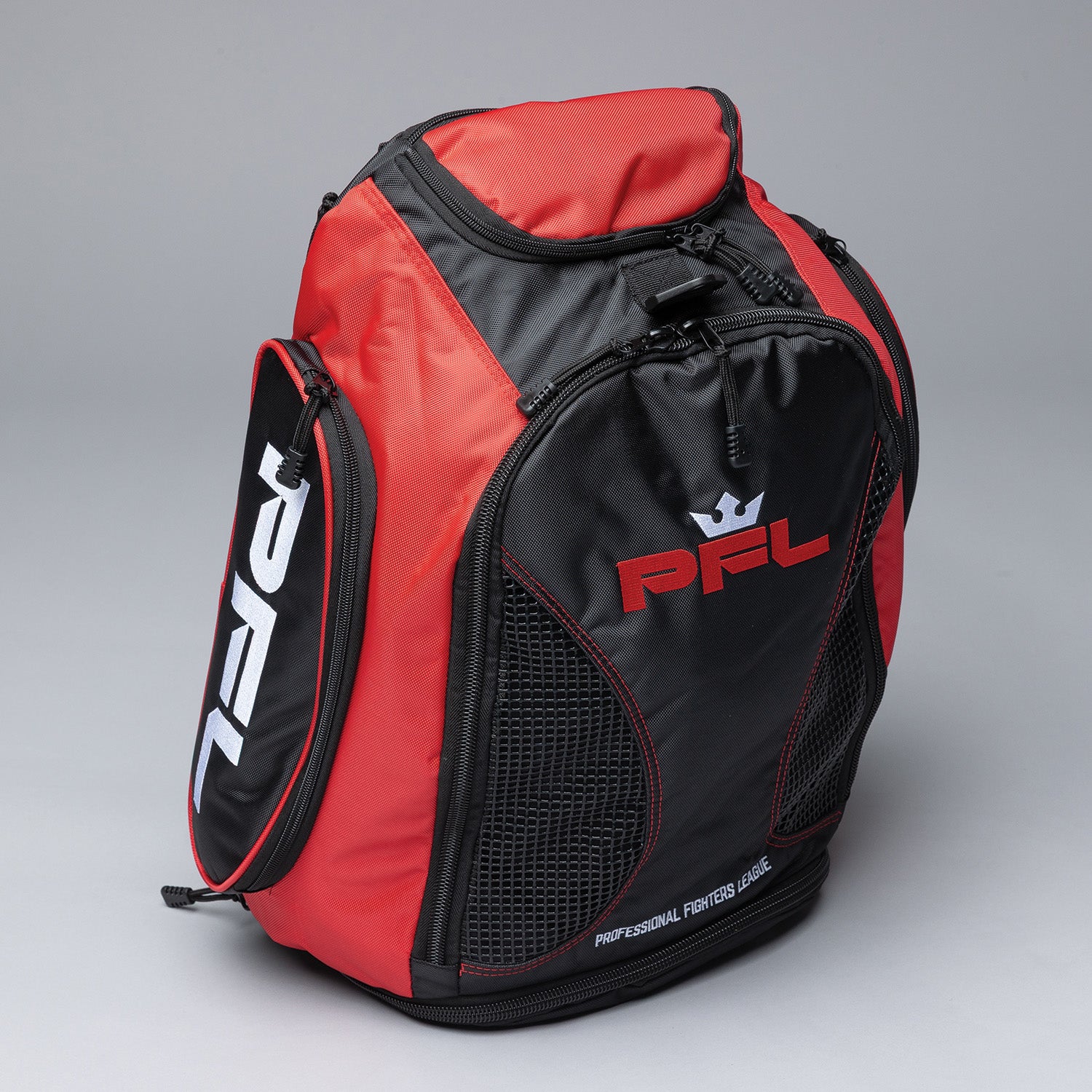 PFL Premium Gear Black Black / Red Backpack