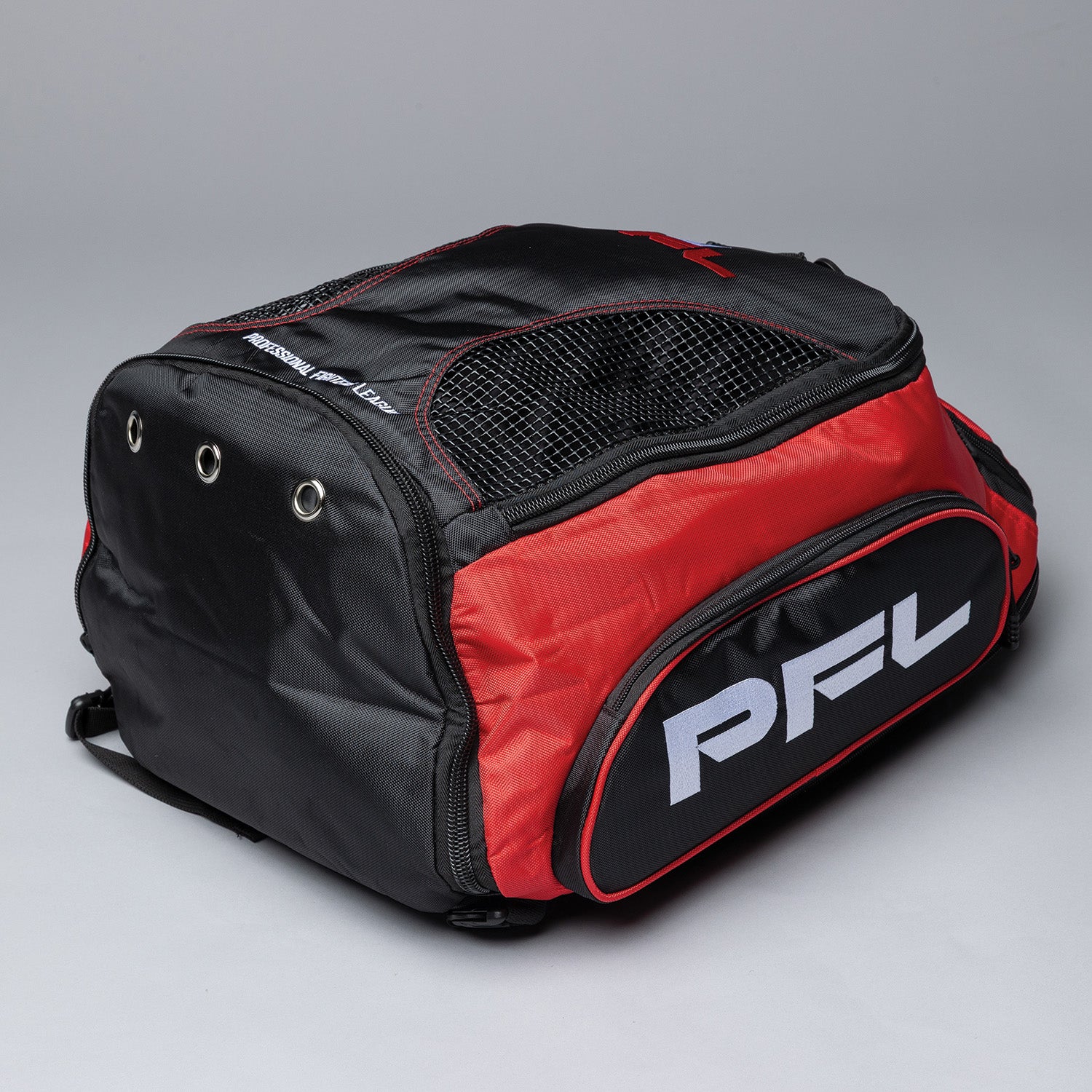 PFL Premium Gear Black Black / Red Backpack