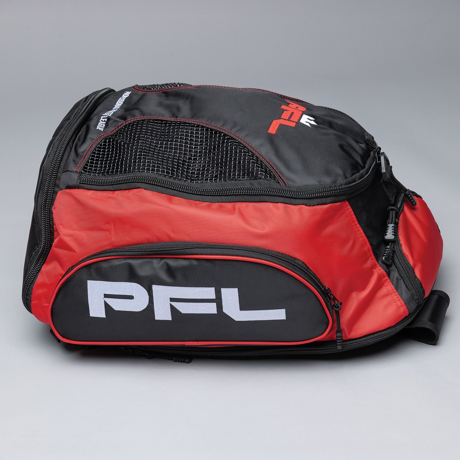 PFL Premium Gear Black Black / Red Backpack
