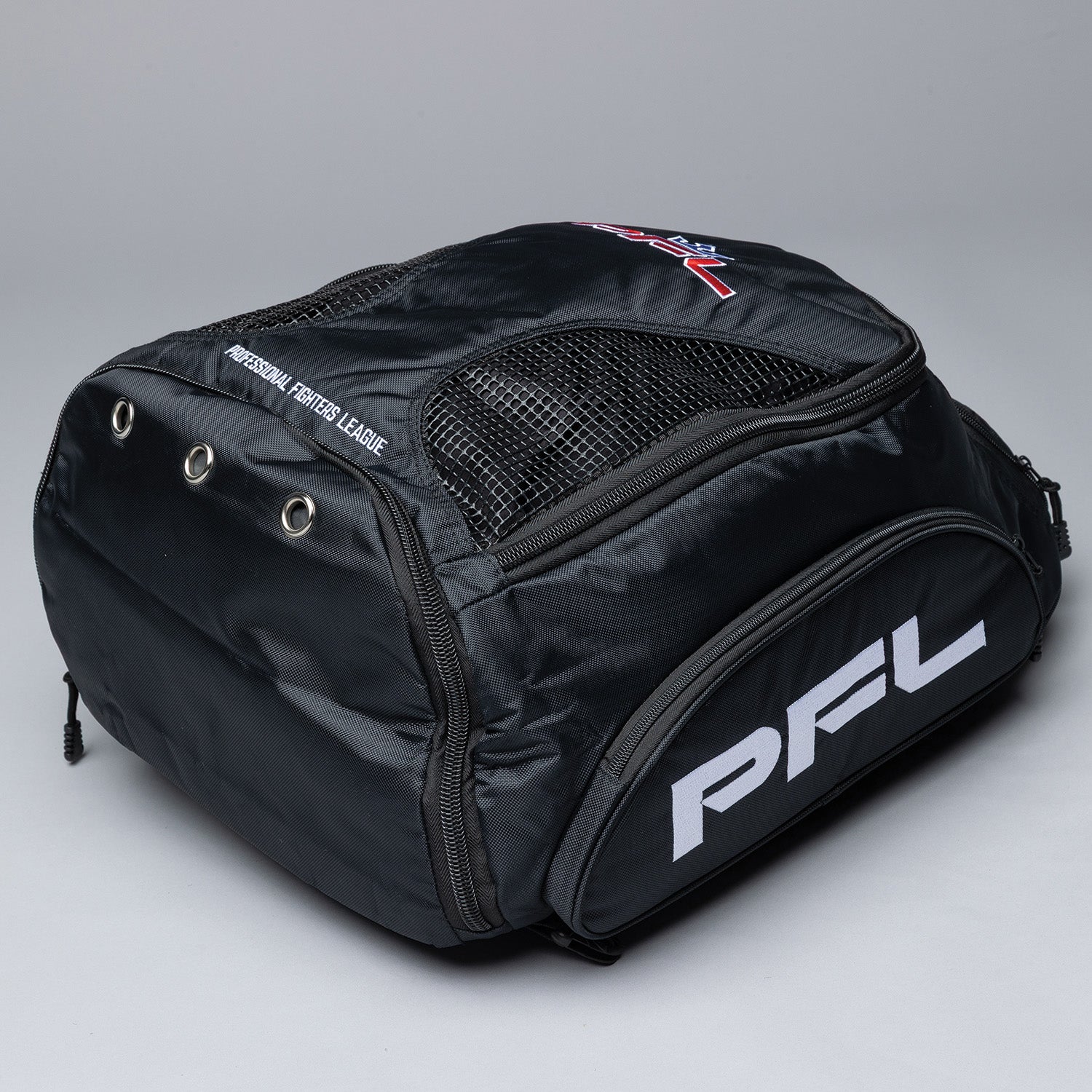 PFL Premium Gear Black Black Backpack (Blue Crown)