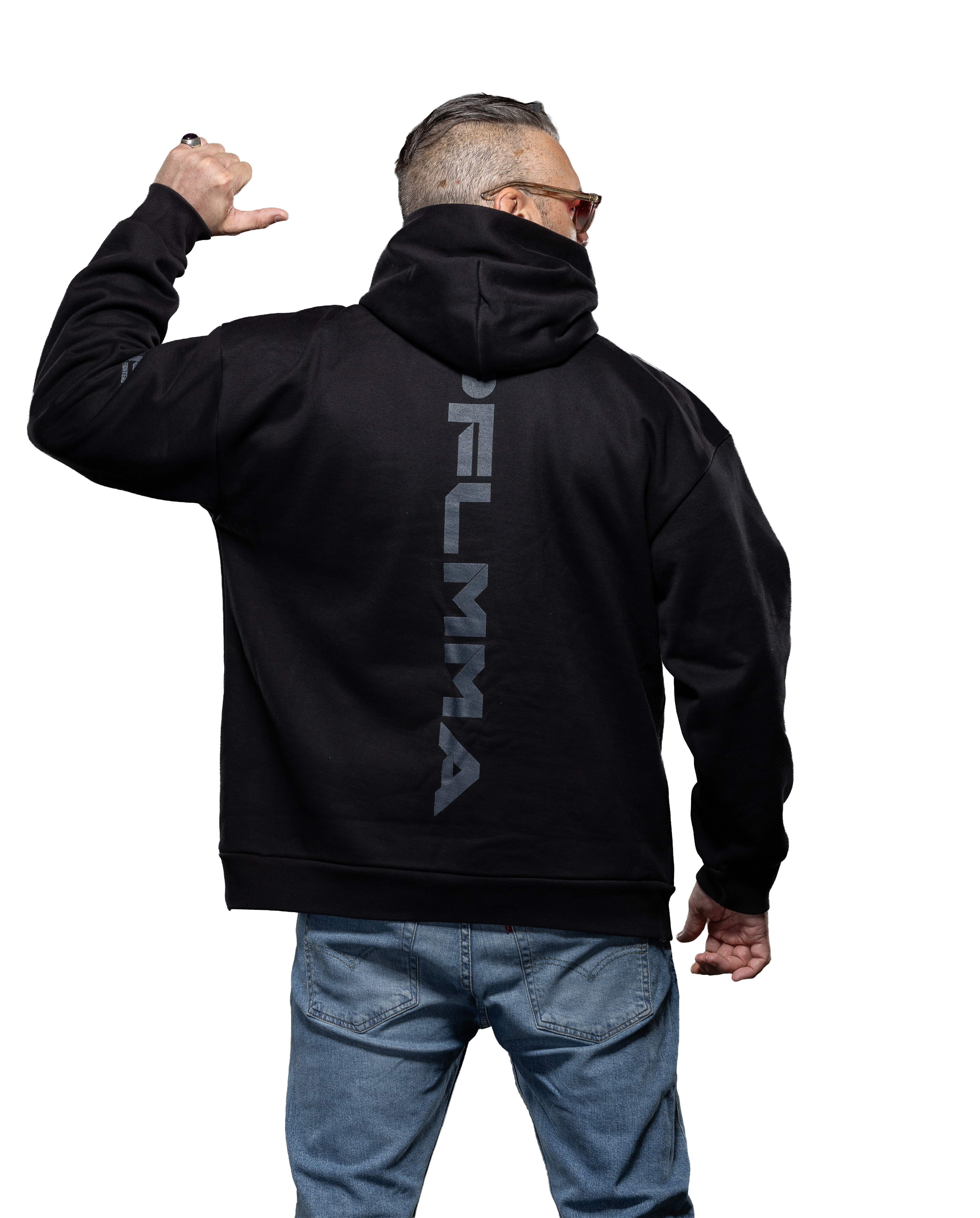 Professional Fighters League - Oversized Hoodie - Black - Premium Range