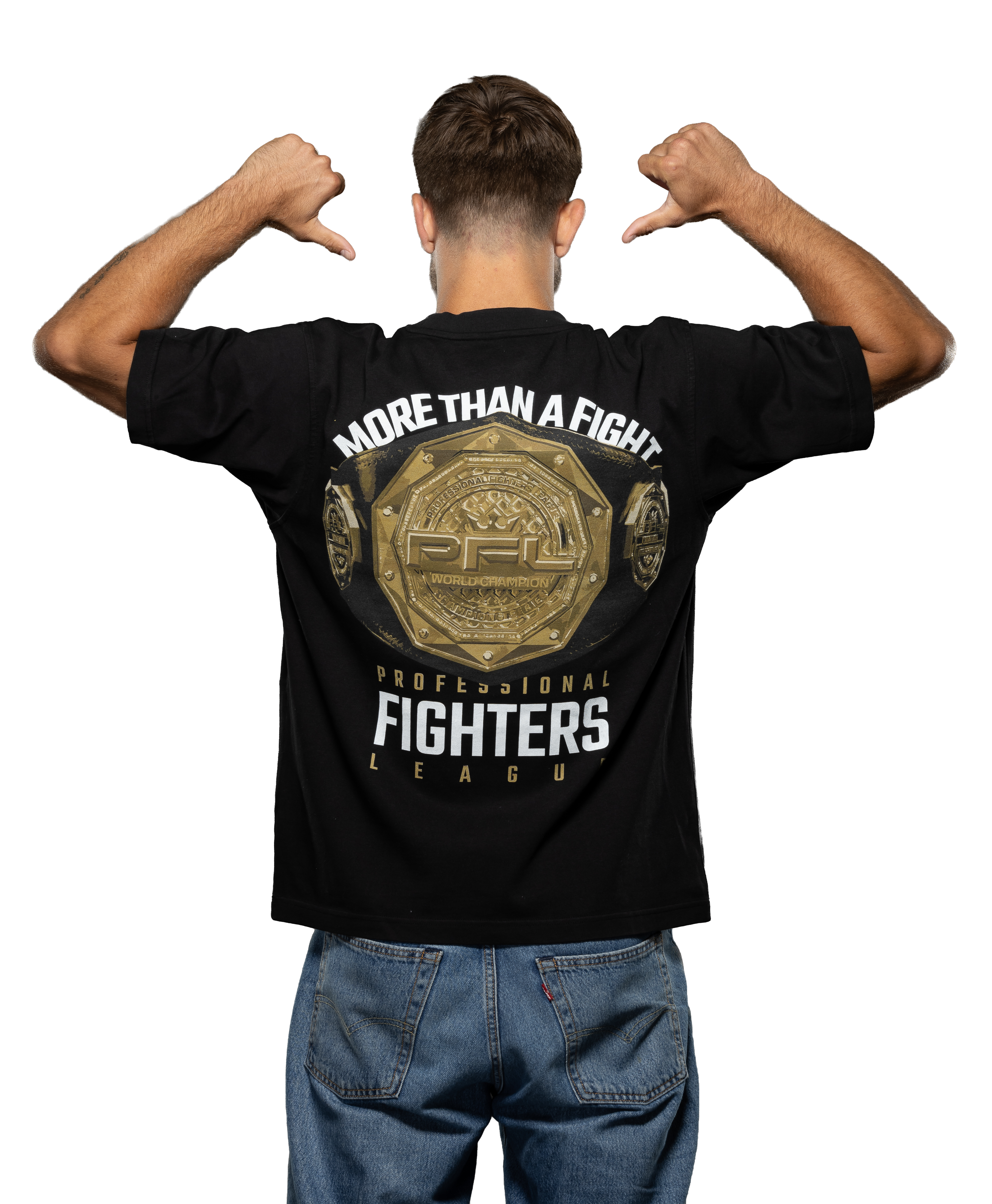 Championship Gold - Oversized T-Shirt - Black - Premium Range