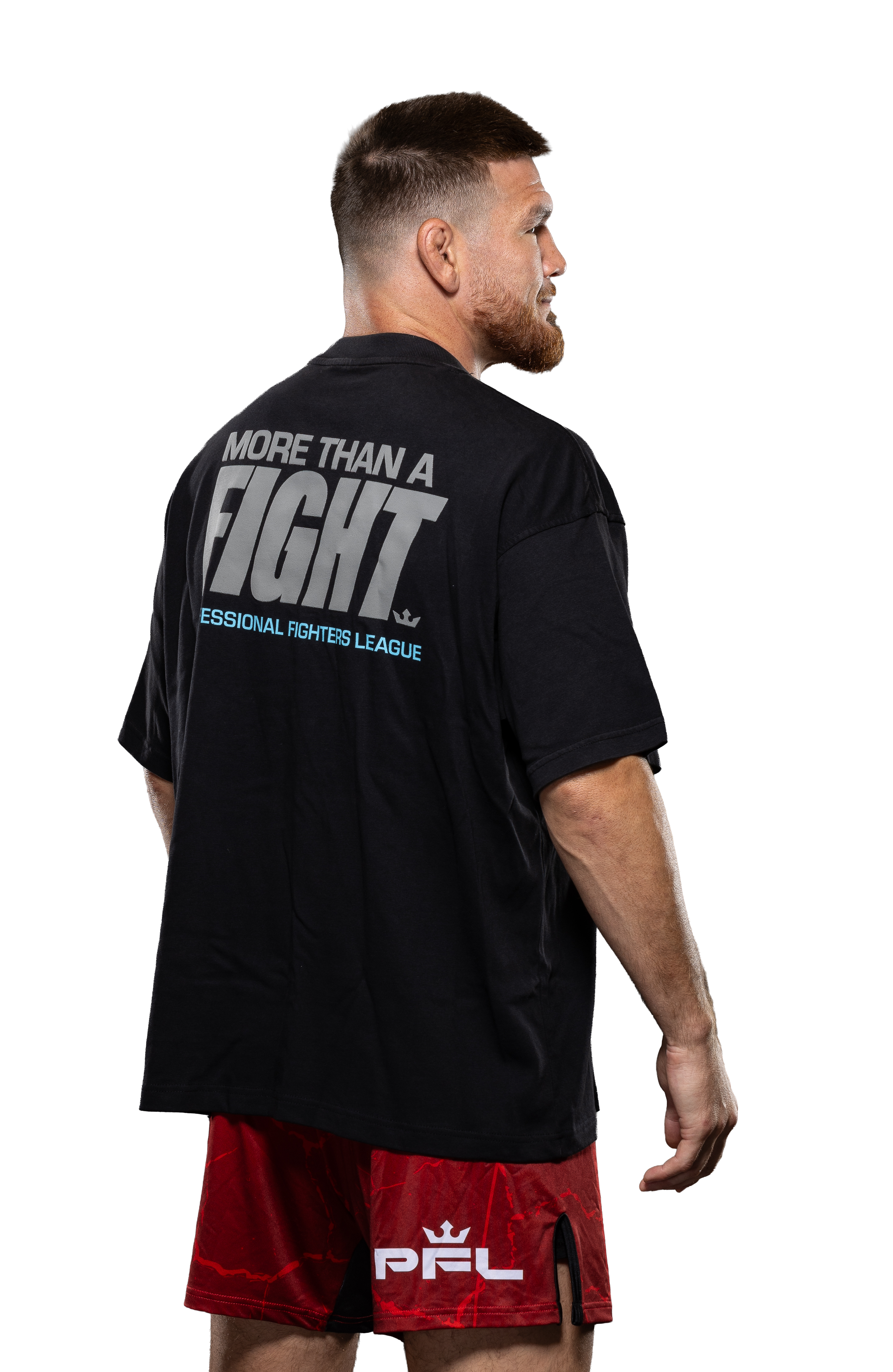 More Than A Fight - Oversized T-Shirt - Black - Premium Range