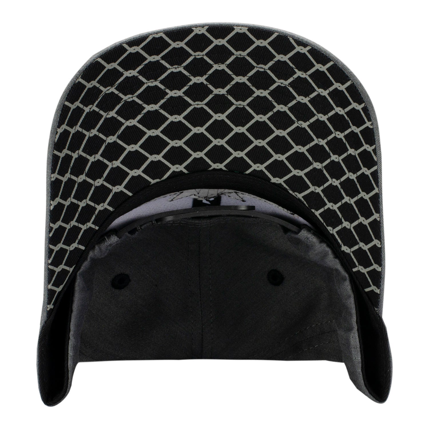 PFL Grey Curved Bill Snapback Hat