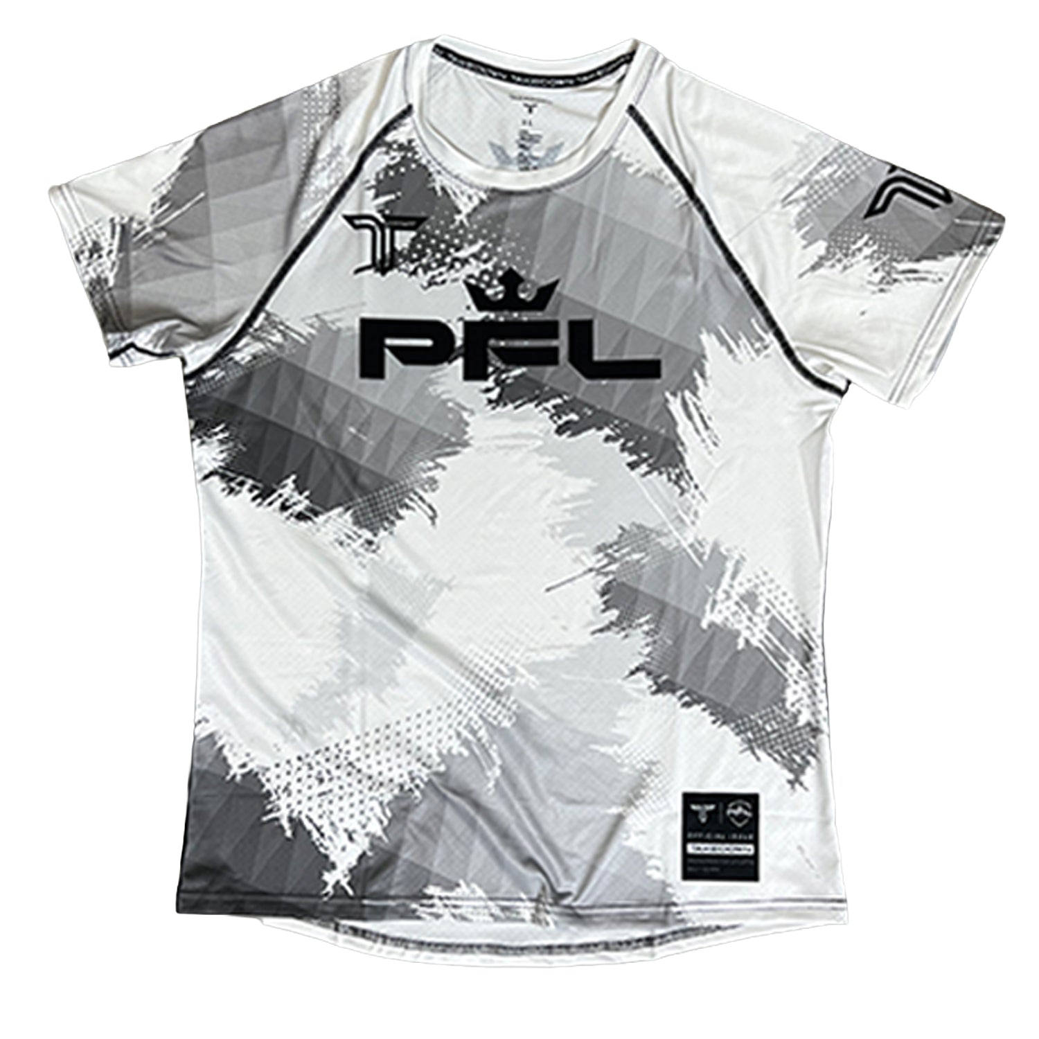 Kaos Camo Walkout Top - White