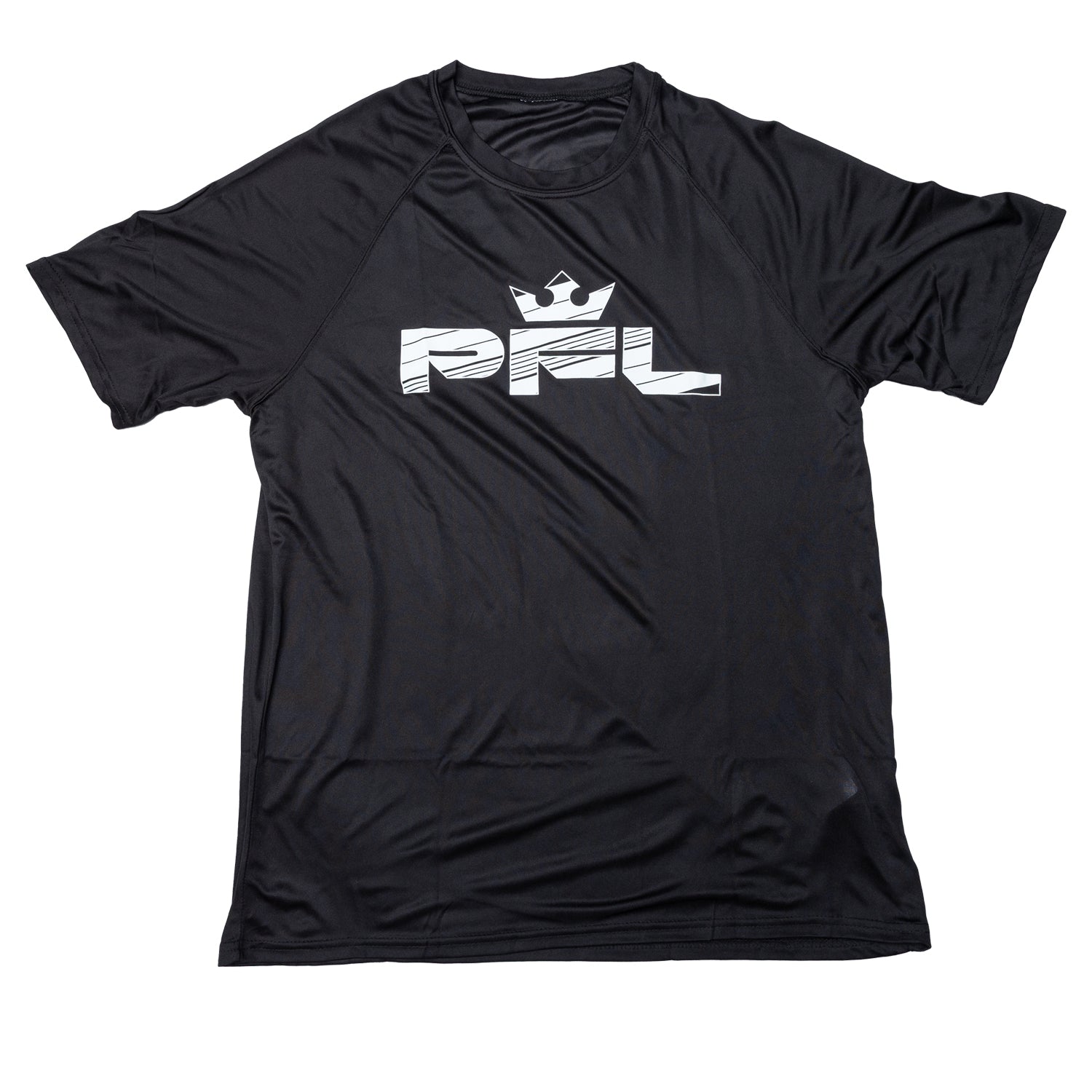 PFL Logo Performance Poly Black T-Shirt