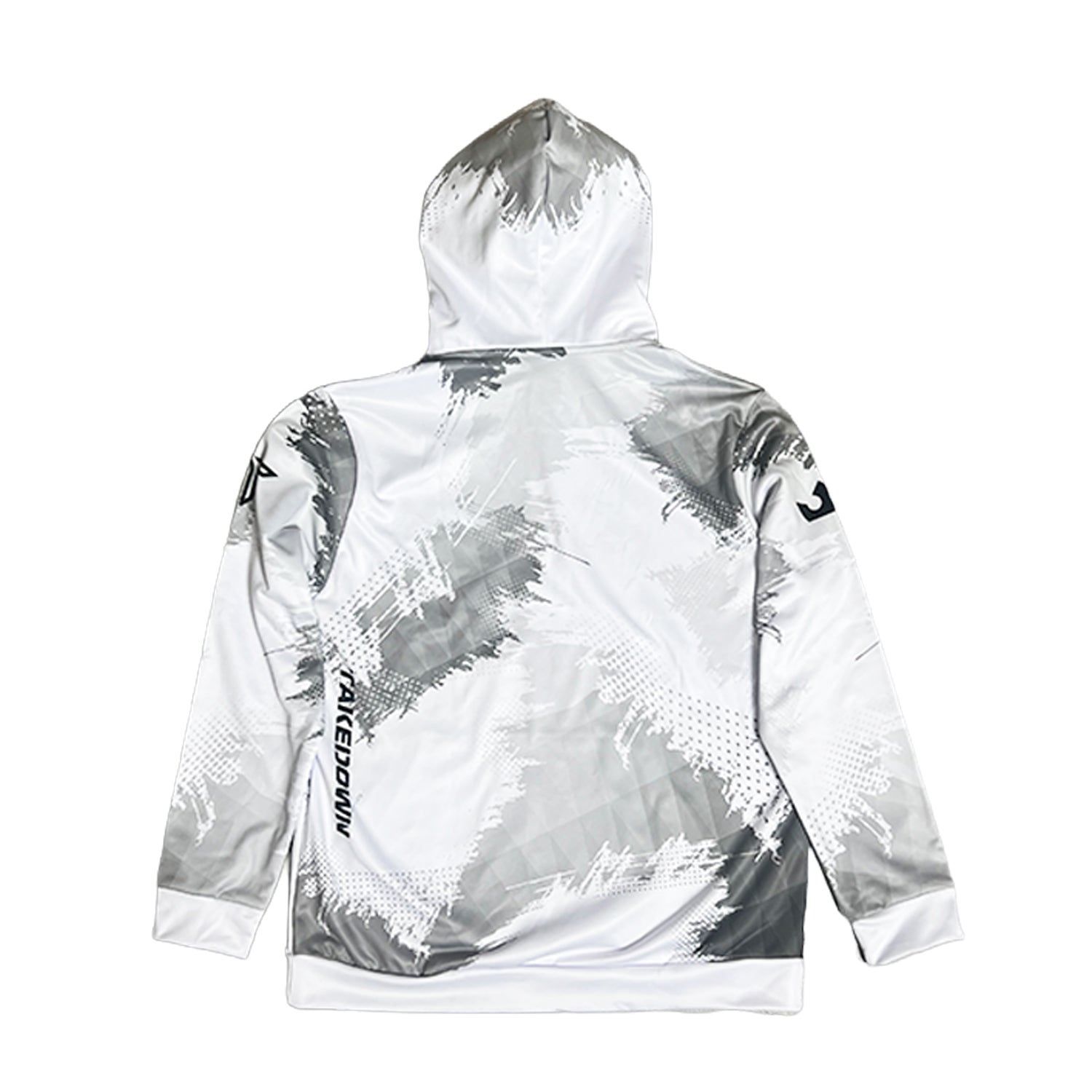 Kaos Camo Fighter Hoodie - White