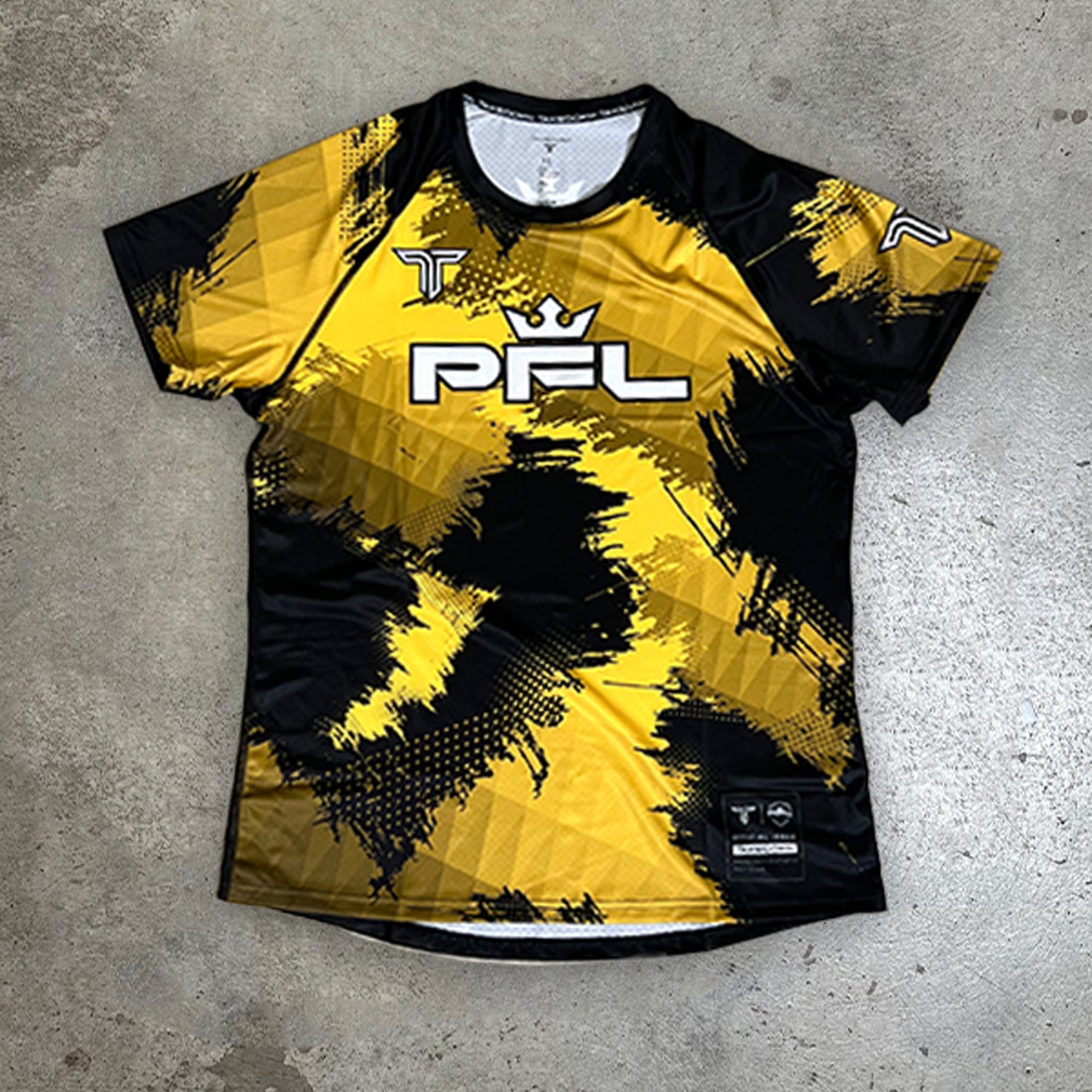 Kaos Camo Walkout Top - Yellow