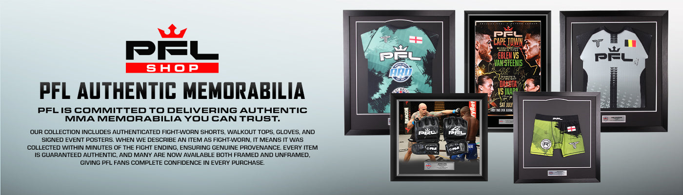 Signed Fight Worn Gloves