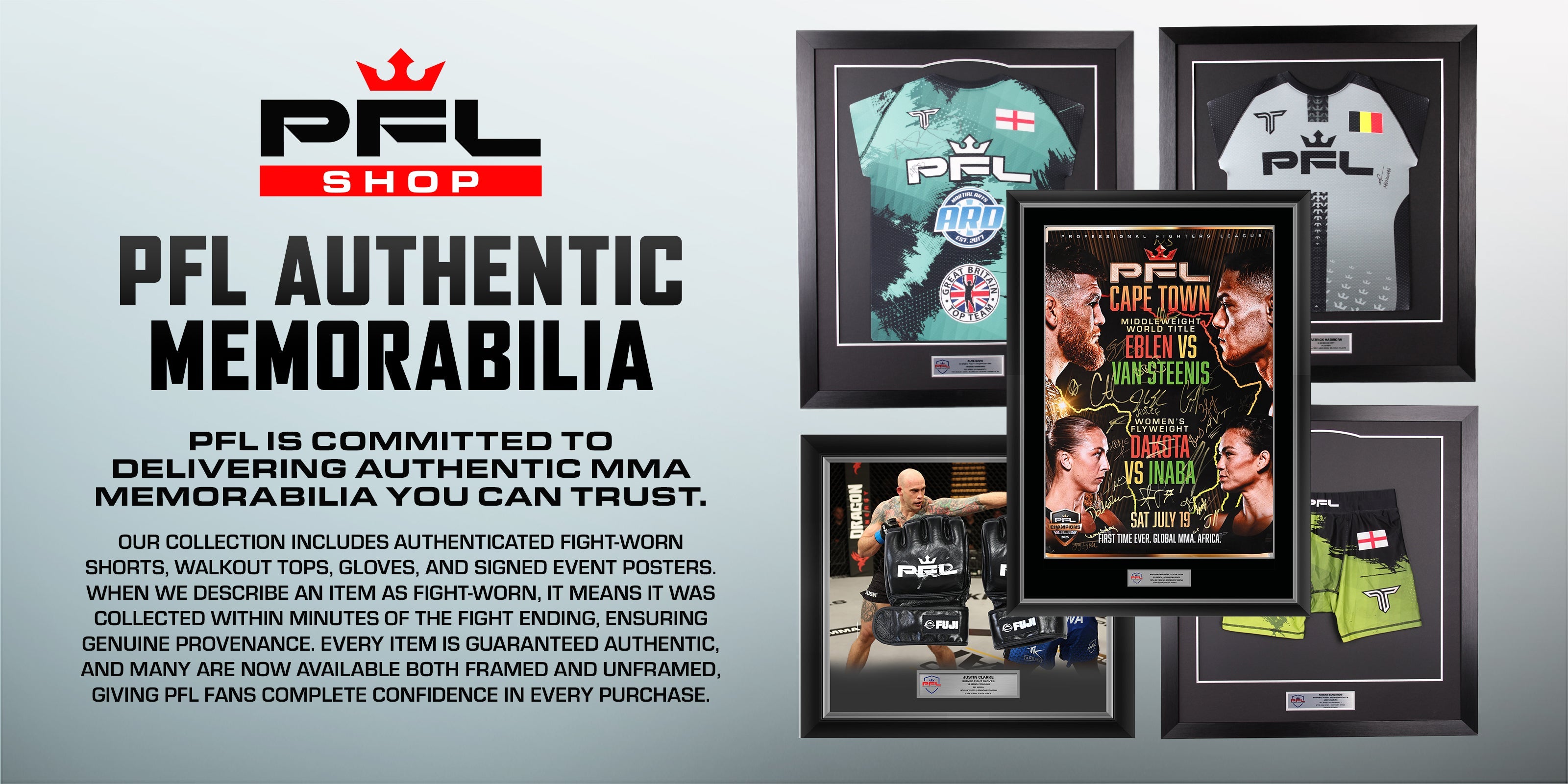 Signed Fight Worn Shorts