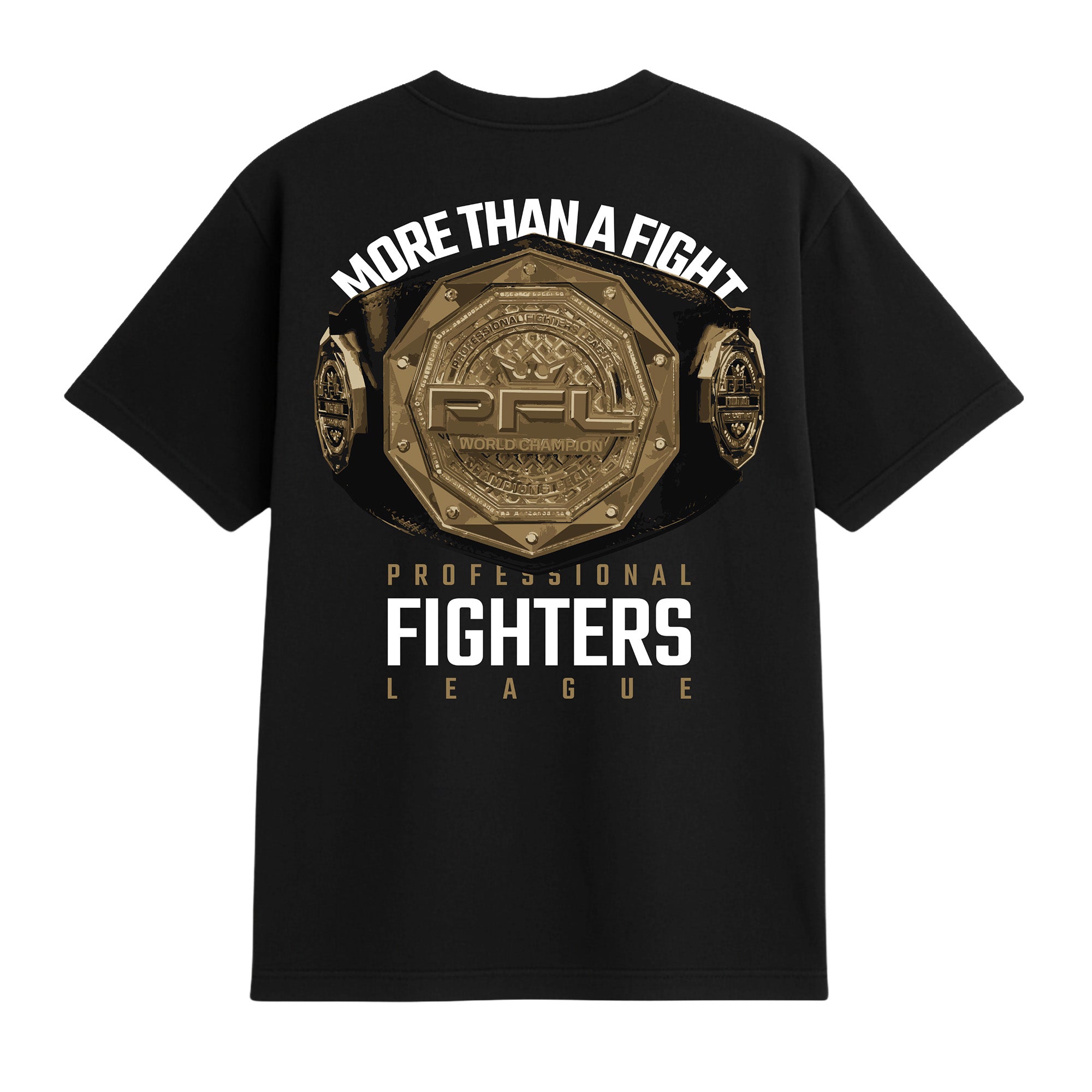 Championship Gold - Oversized T-Shirt - Black - Premium Range