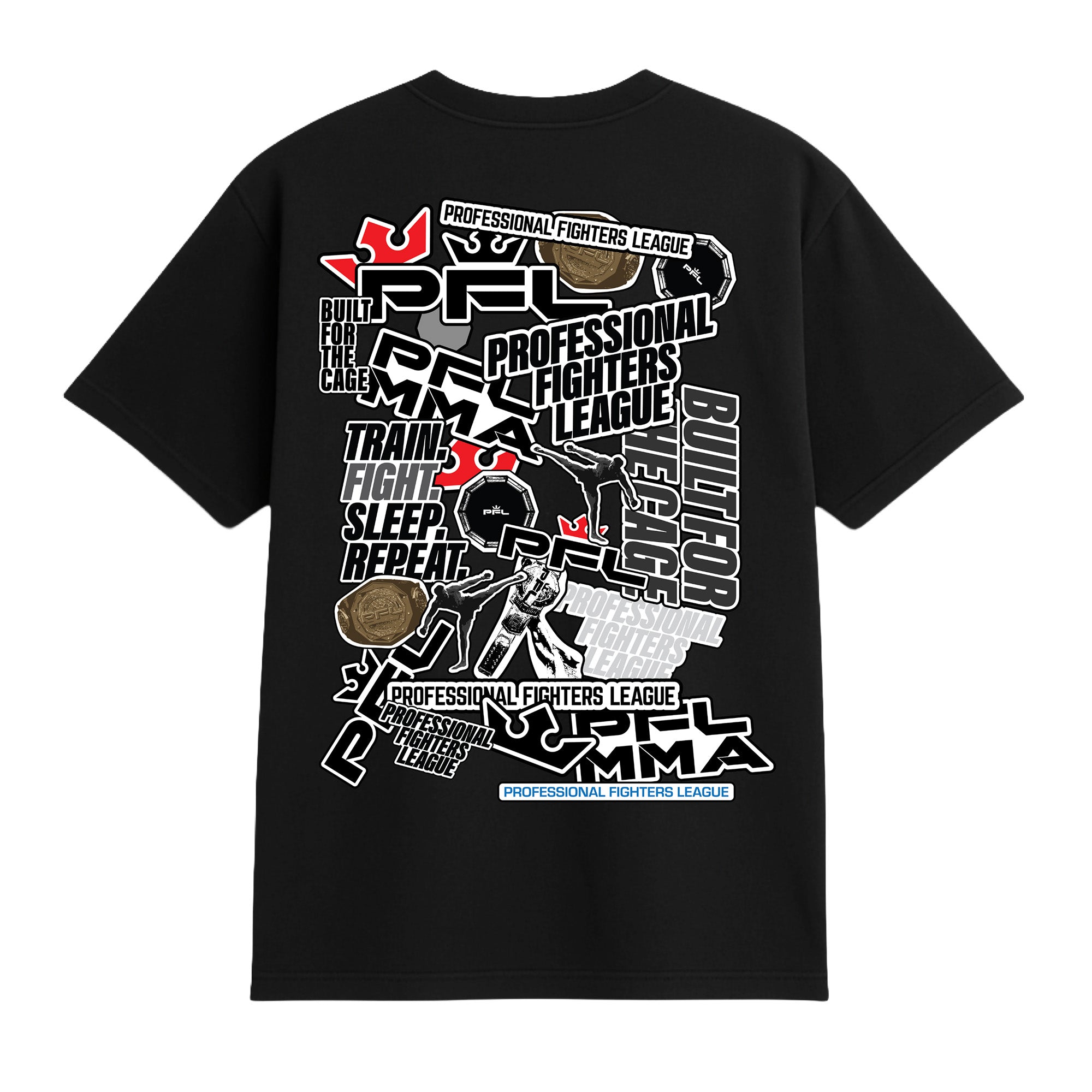 Sticker Bomb - Oversized T-Shirt - Black - Premium Range
