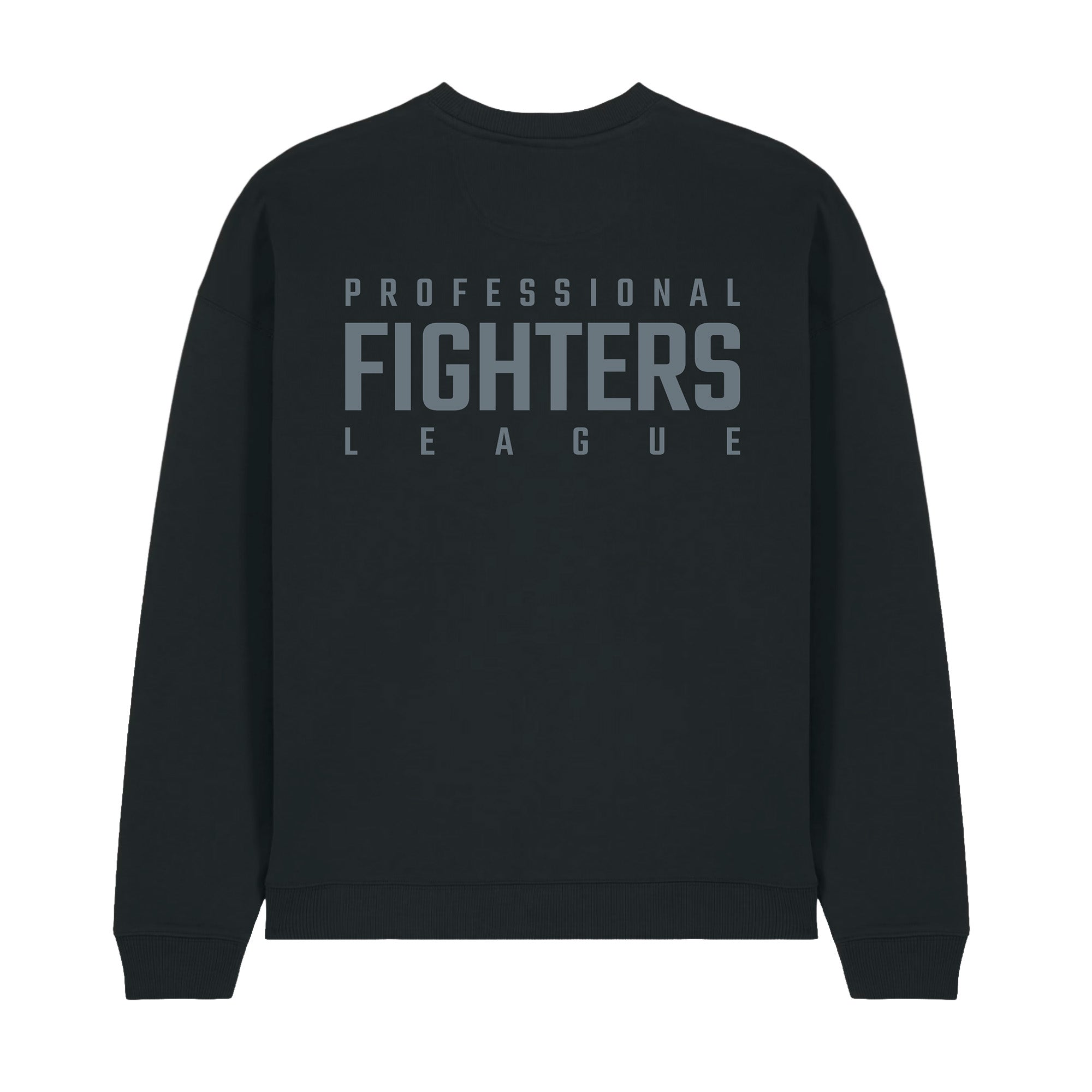 Professional Fighters League Crew Sweatshirt - Black - Premium Range
