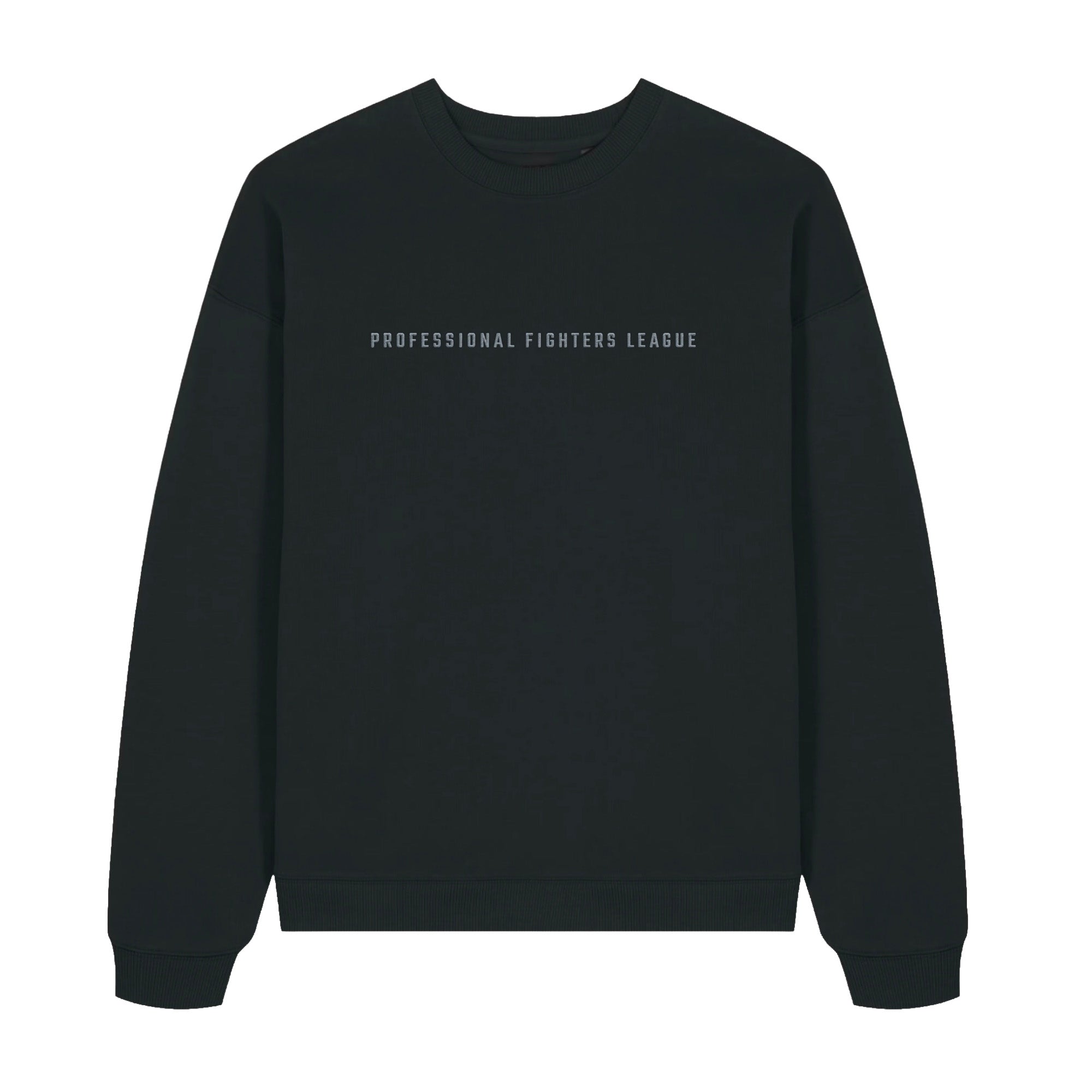 Professional Fighters League Crew Sweatshirt - Black - Premium Range