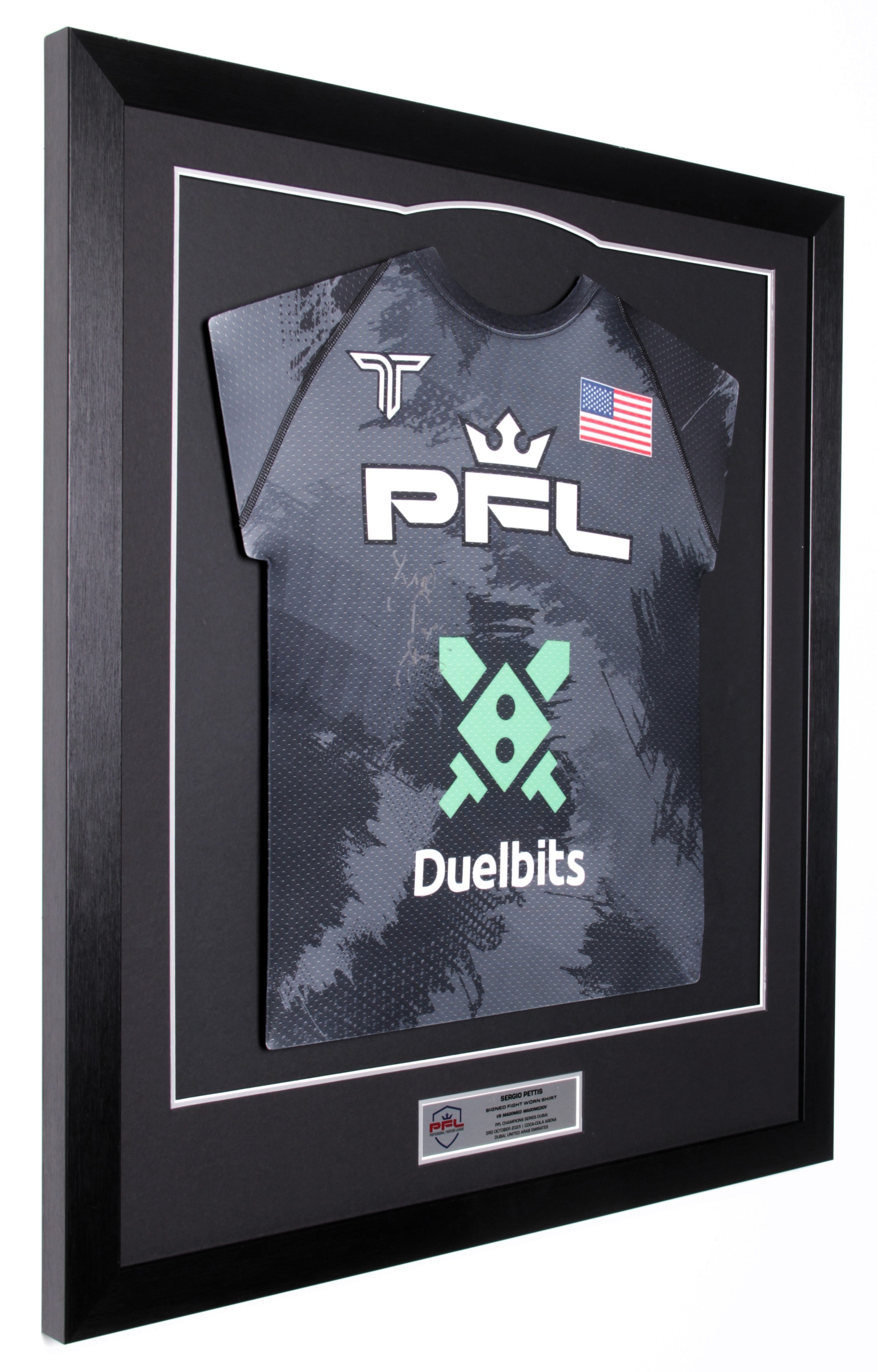 Sergio Pettis Signed Fight Worn Shirt