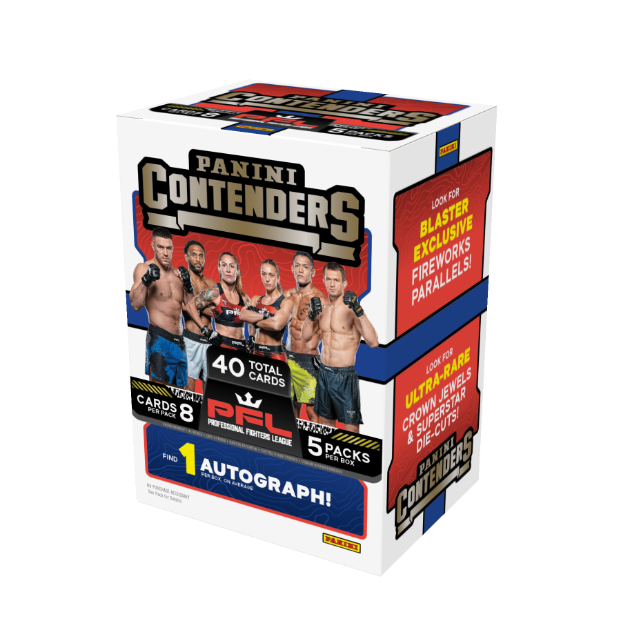 COMING SOON 2026 Panini Contenders PFL Trading Card Box BLASTER