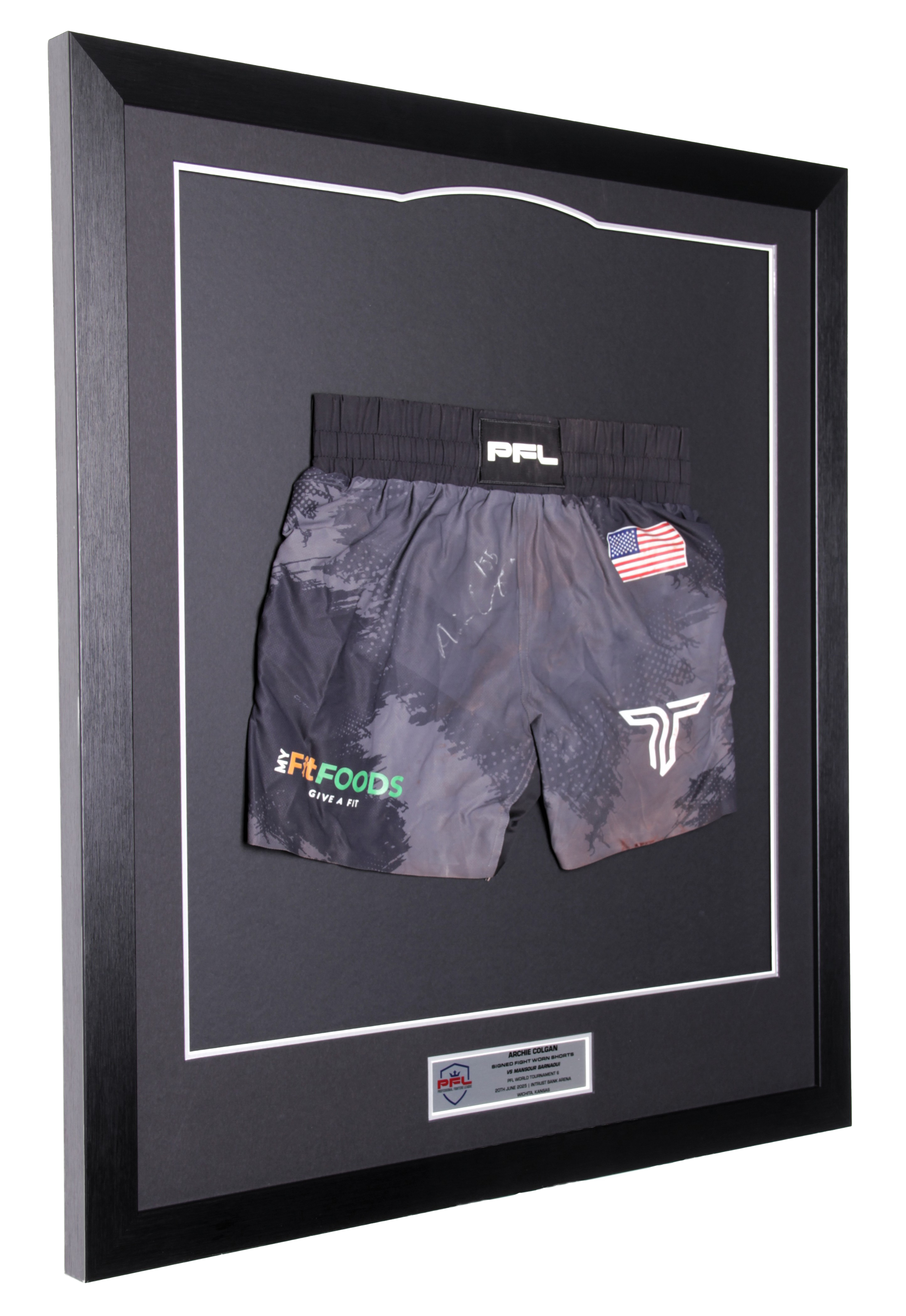 Archie Colgan Signed Fight Worn Shorts