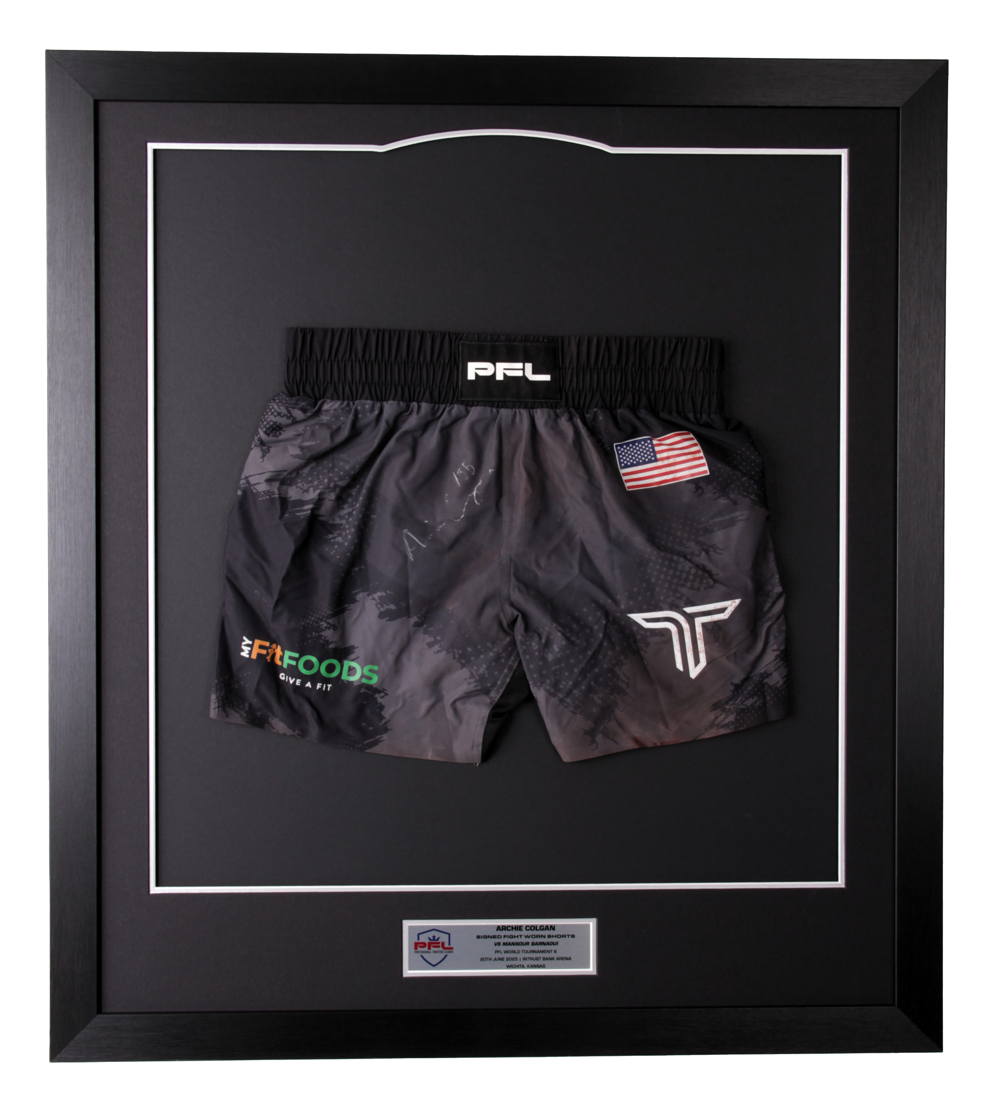 Archie Colgan Signed Fight Worn Shorts
