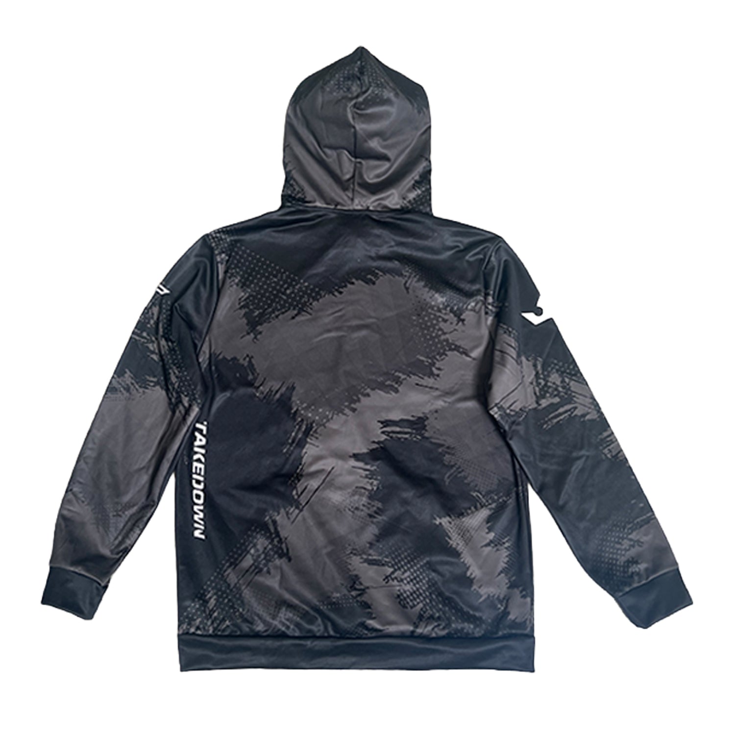 Kaos Camo Fighter Hoodie - Black