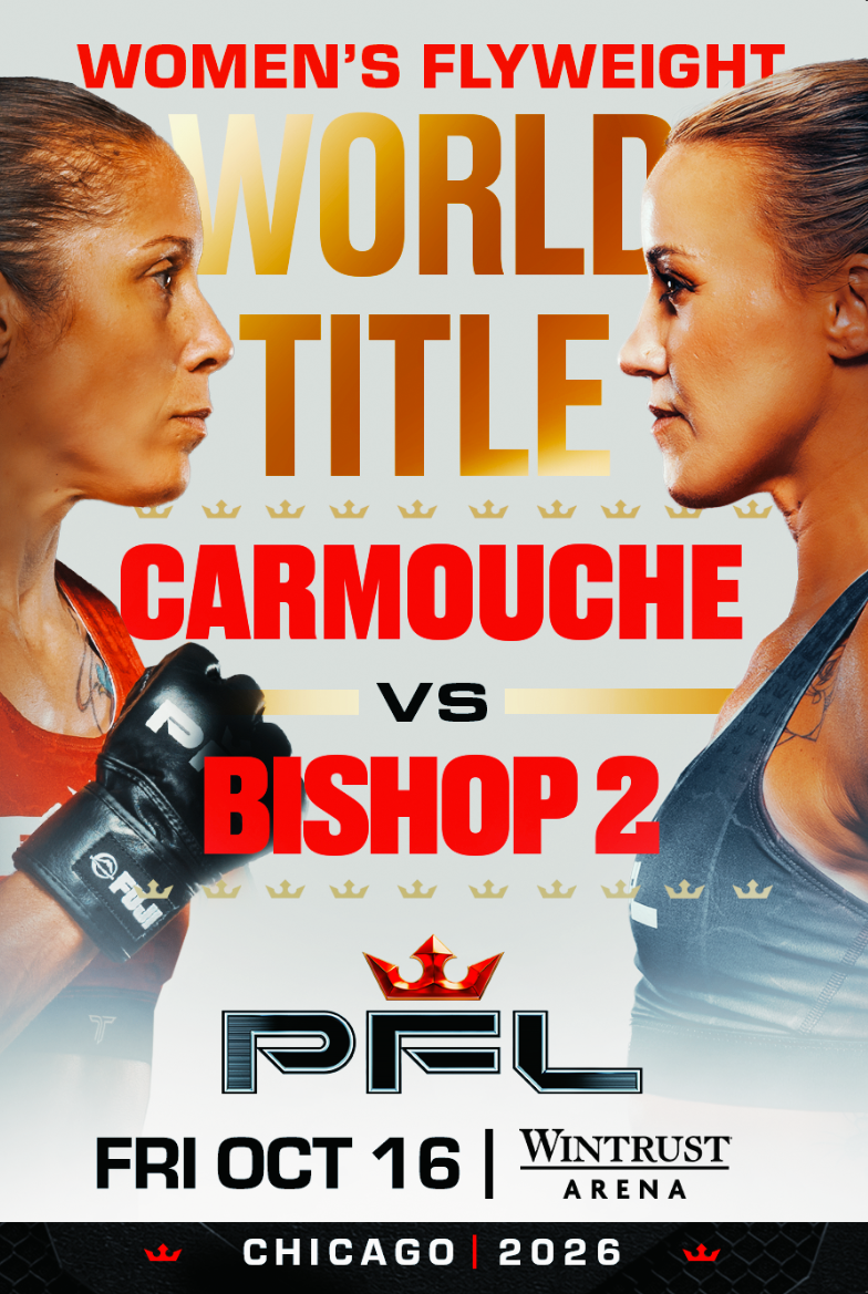 PFL Chicago October 16 Signed Event Poster 2026