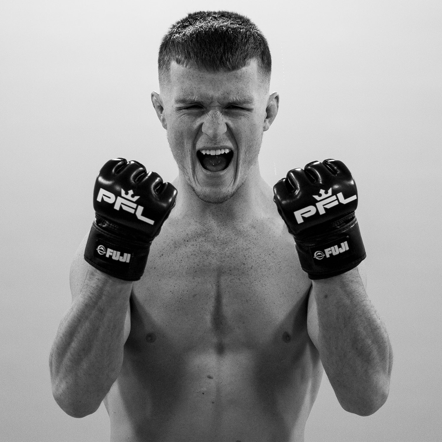 PFL MMA Gloves Black
