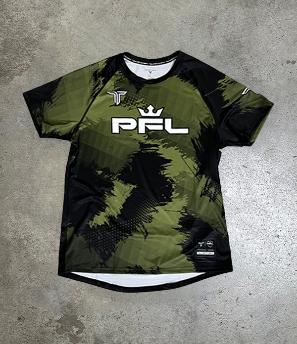 Kaos Camo Walkout Top - Military Green