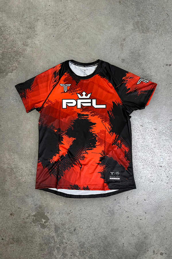 Kaos Camo Walkout Top - Red