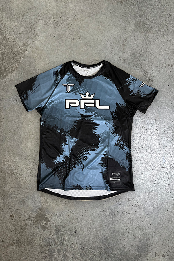 Kaos Camo Walkout Top - Slate Blue
