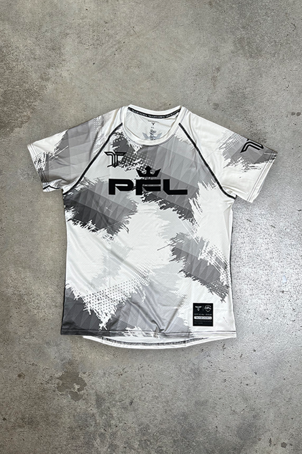 Kaos Camo Walkout Top - White